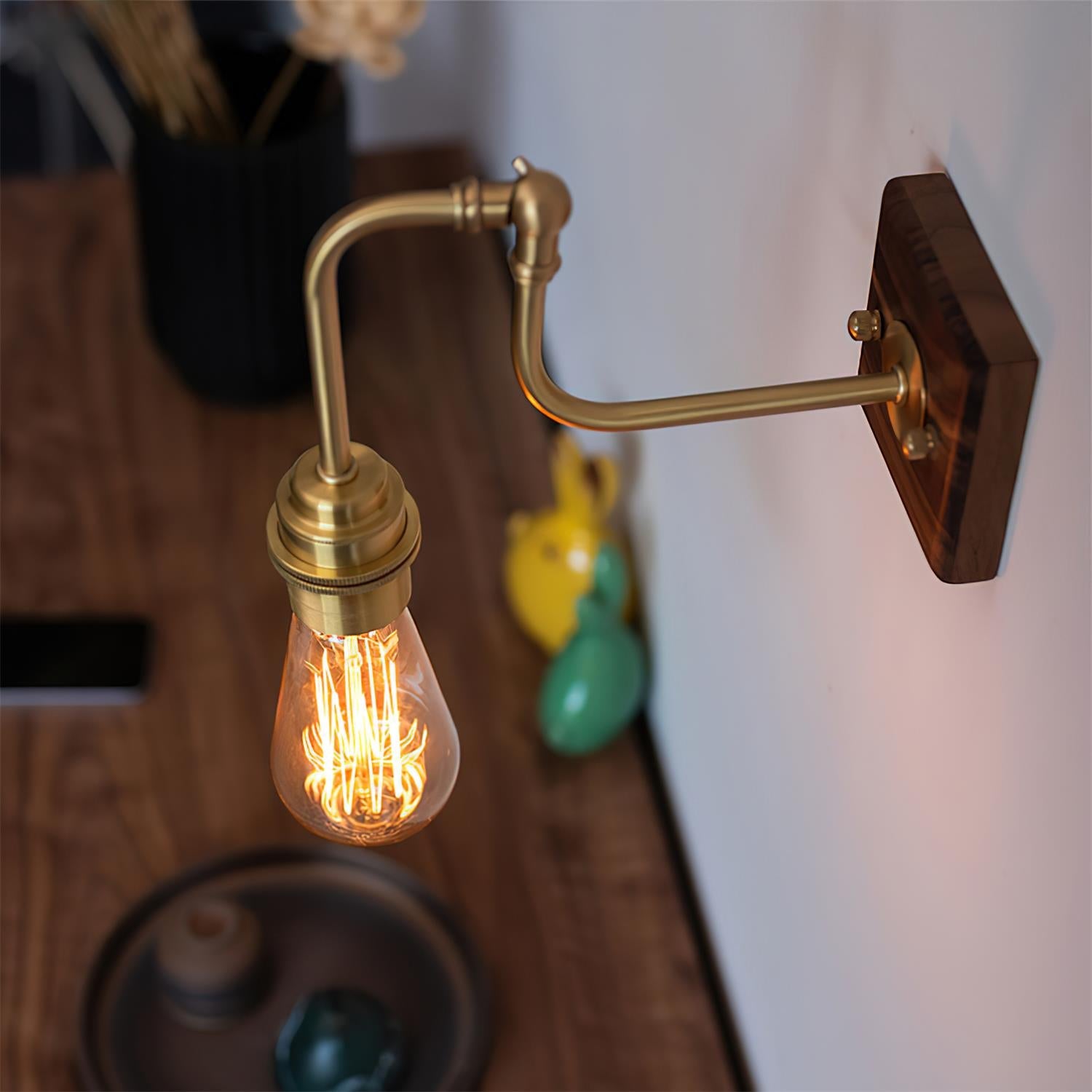 Calin Wall Light Industrial Rustic - Letslighting