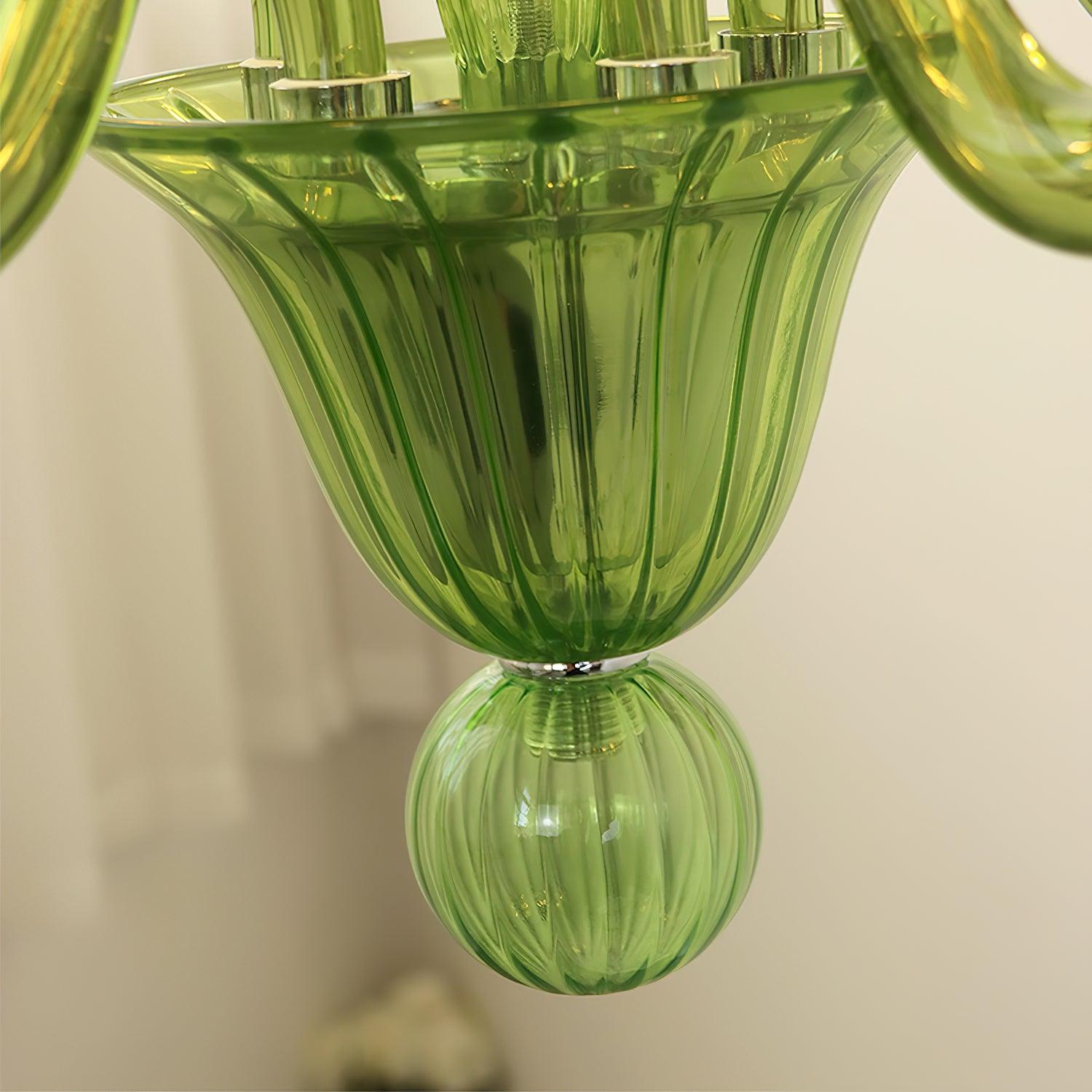 Aurora Chandelier Murano Glass Exotic - Letslighting