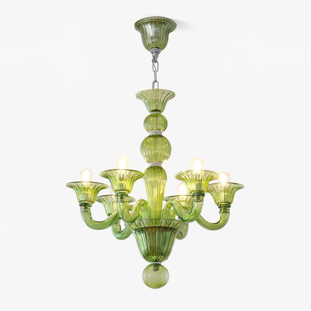 Aurora Chandelier Murano Glass Exotic - Letslighting