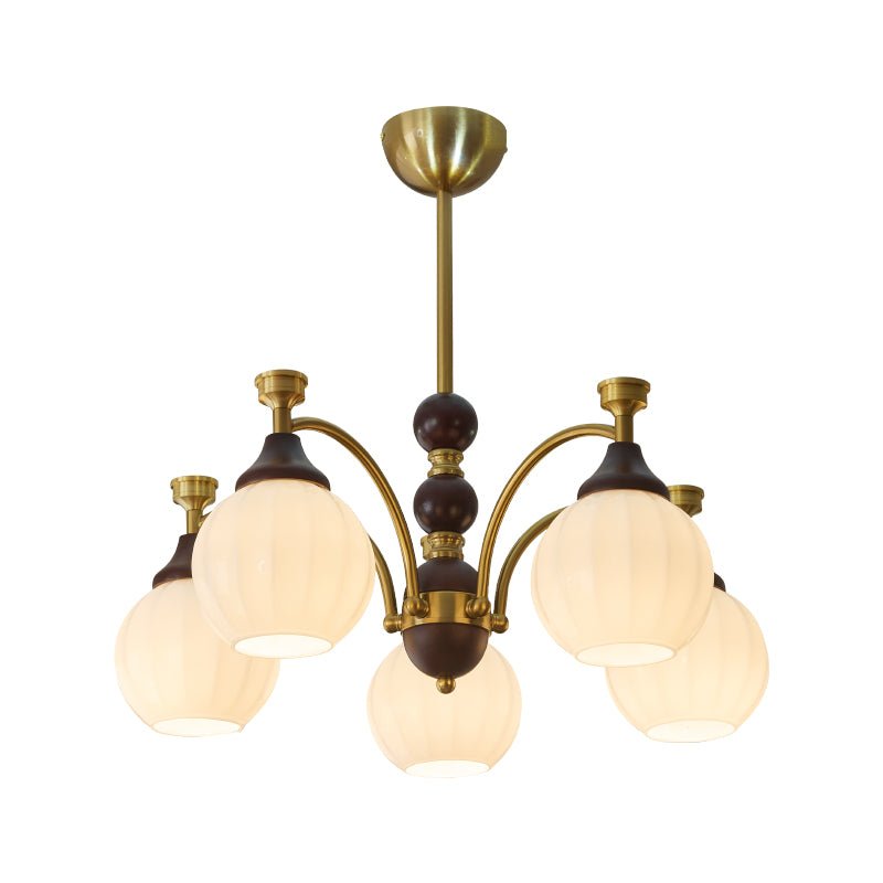 Illoros Traditional Elegance Wood Chandelier - Letslighting