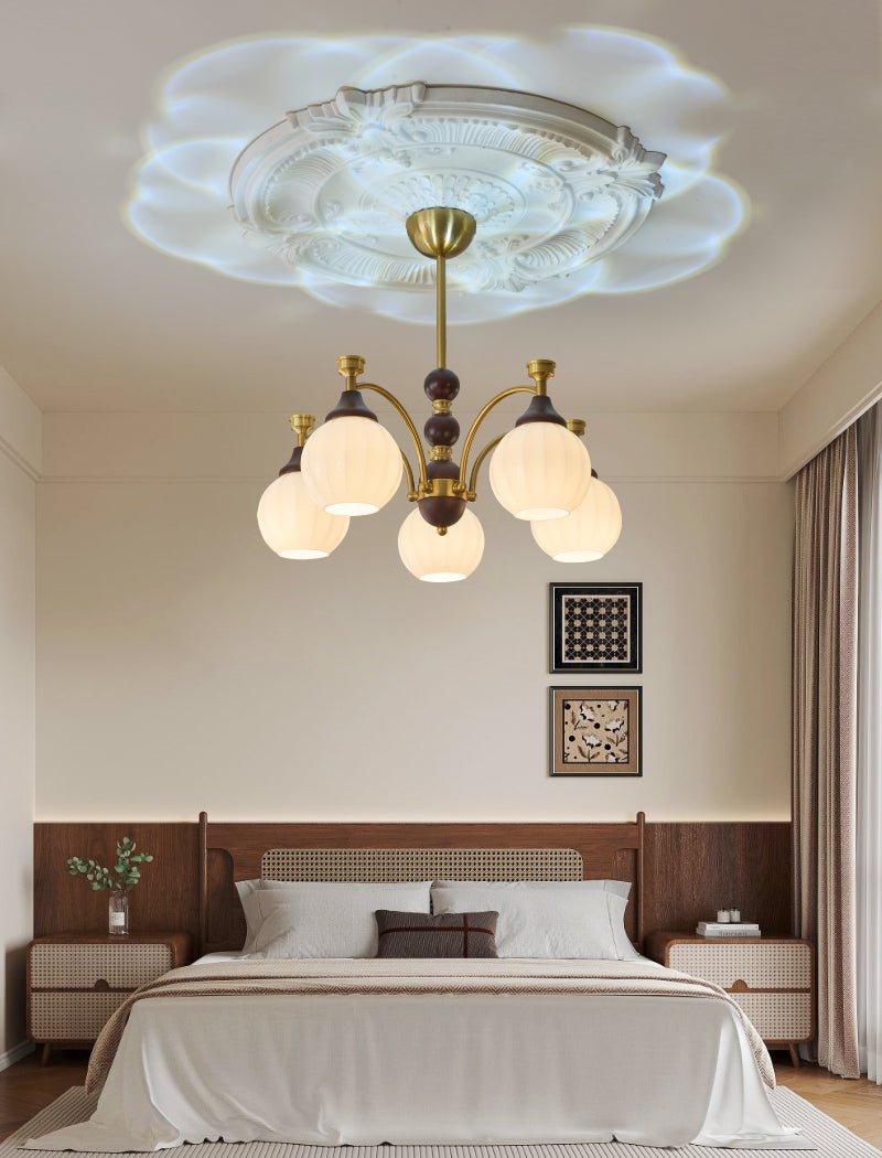 Illoros Traditional Elegance Wood Chandelier - Letslighting