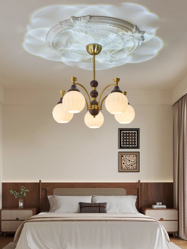 Illoros Traditional Elegance Wood Chandelier - Letslighting