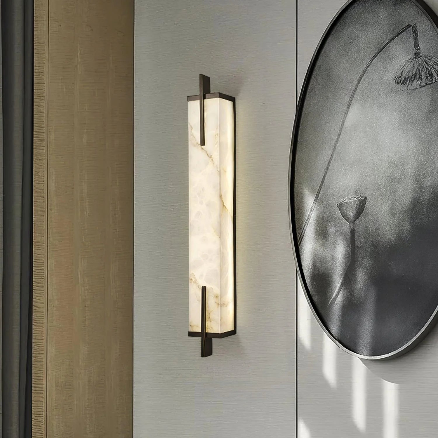 Zenith Alabaster Wall Light - Letslighting
