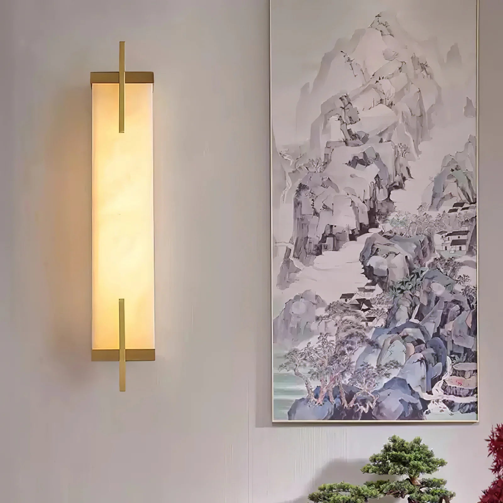 Zenith Alabaster Wall Light - Letslighting