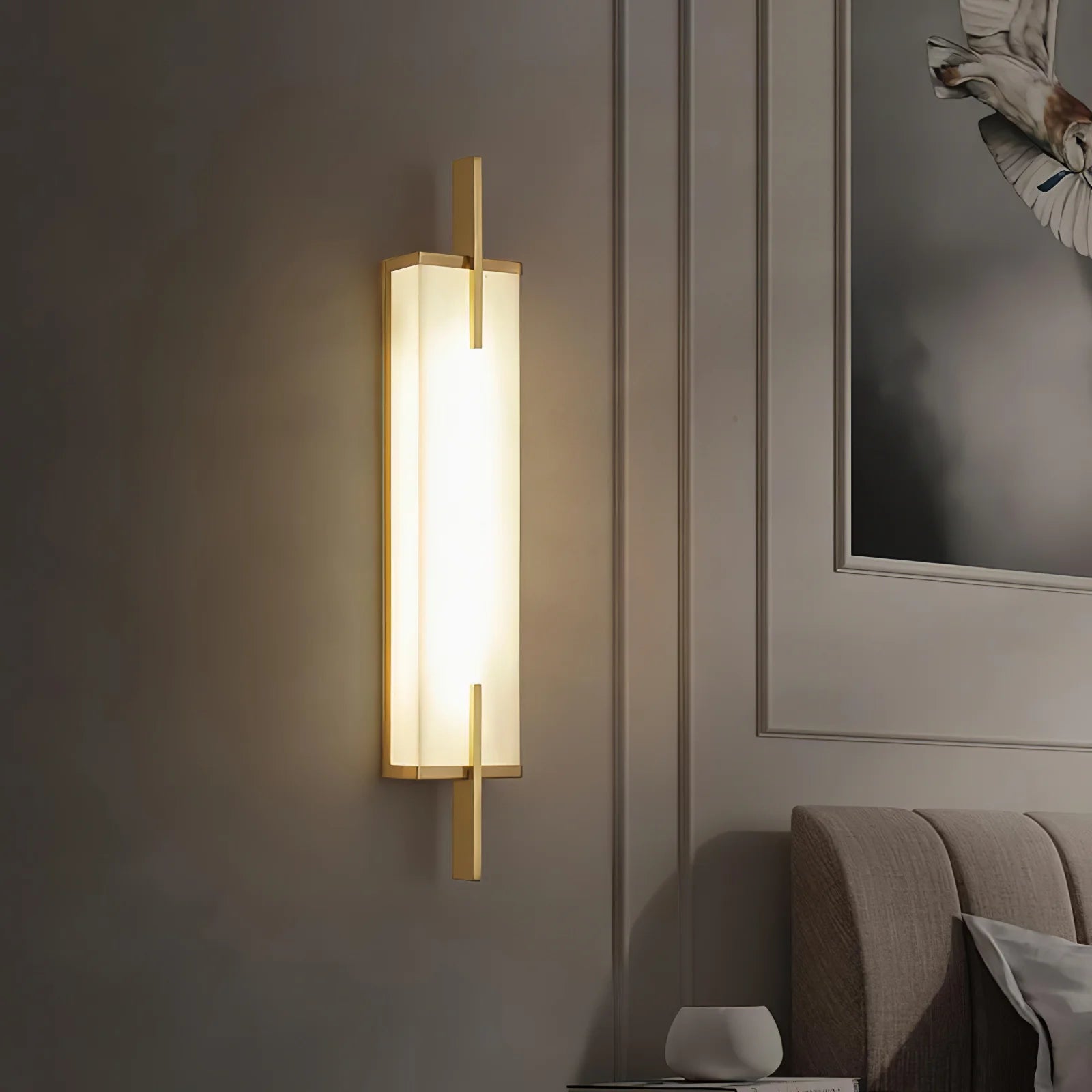 Zenith Alabaster Wall Light - Letslighting