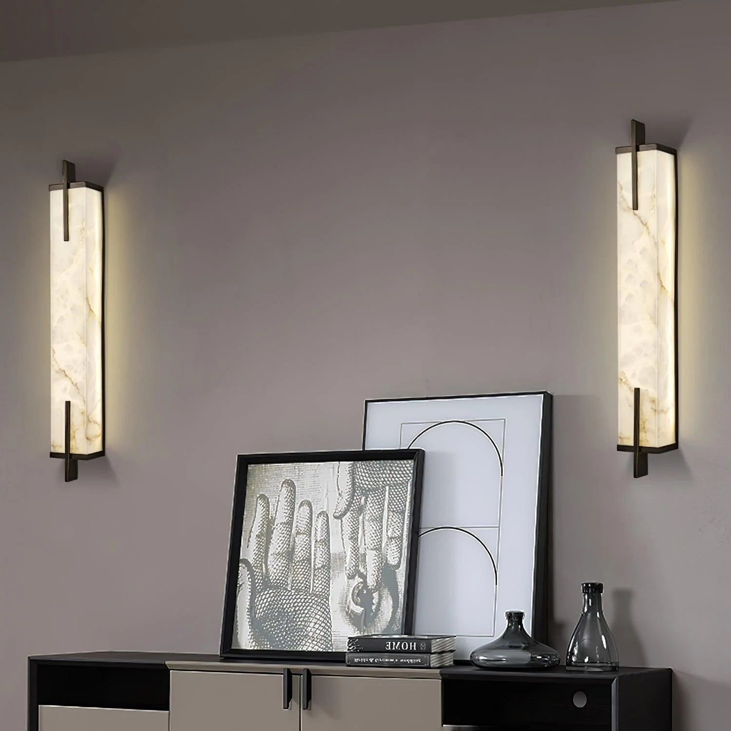 Zenith Alabaster Wall Light - Letslighting