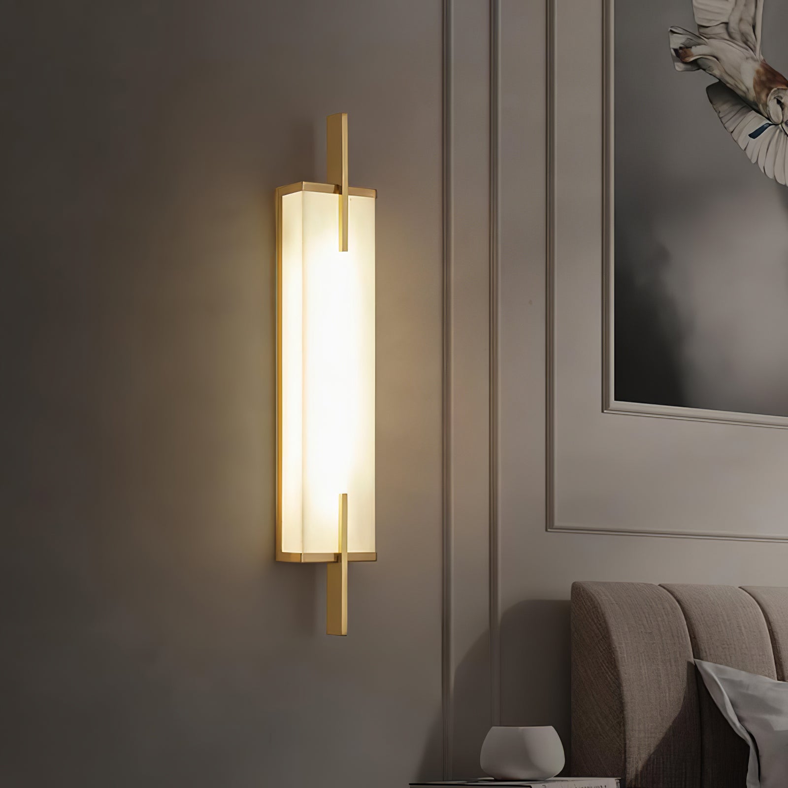 Zenith Alabaster Wall Light - Letslighting