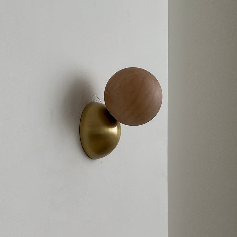 Arca Modern Minimalist Eclipse Mrable Wall Lamp - Letslighting