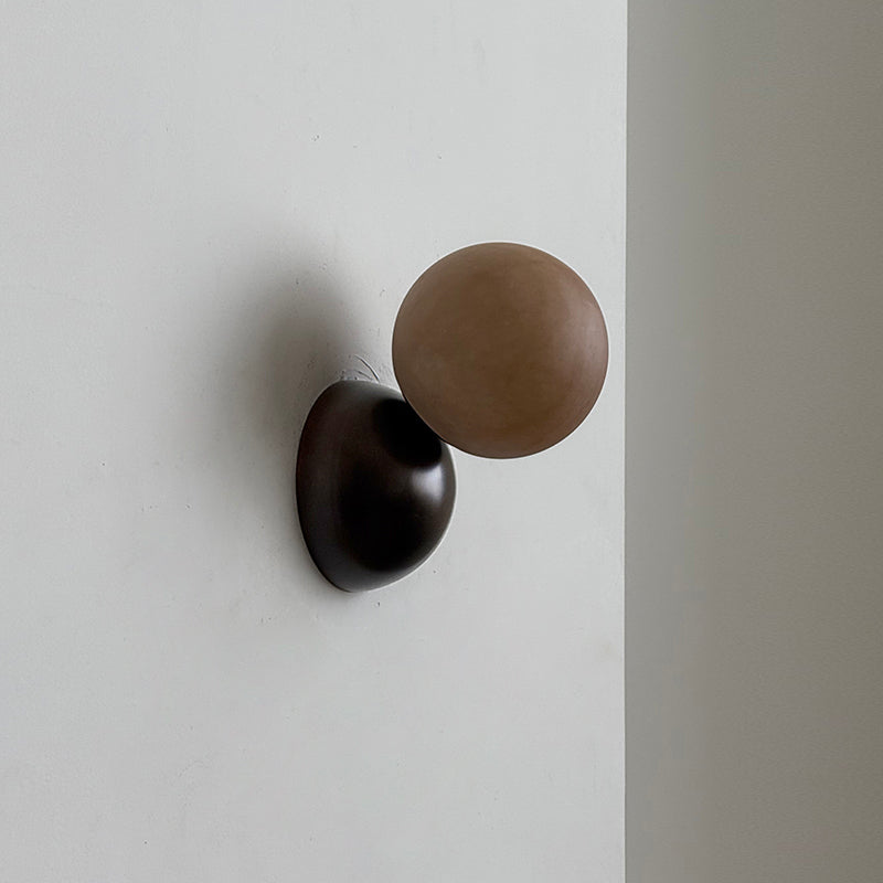 Arca Modern Minimalist Eclipse Mrable Wall Lamp - Letslighting