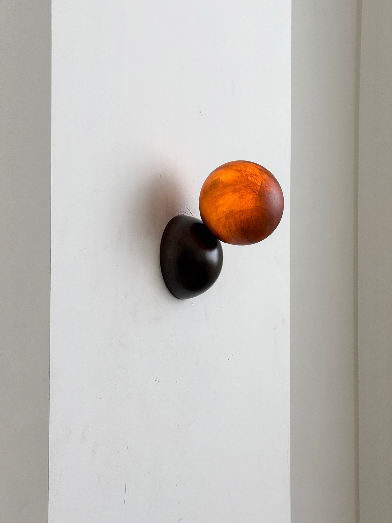 Arca Modern Minimalist Eclipse Mrable Wall Lamp - Letslighting