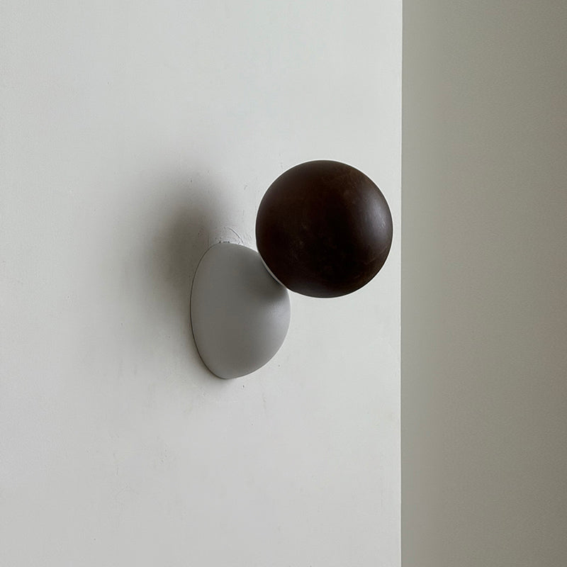 Arca Modern Minimalist Eclipse Mrable Wall Lamp - Letslighting