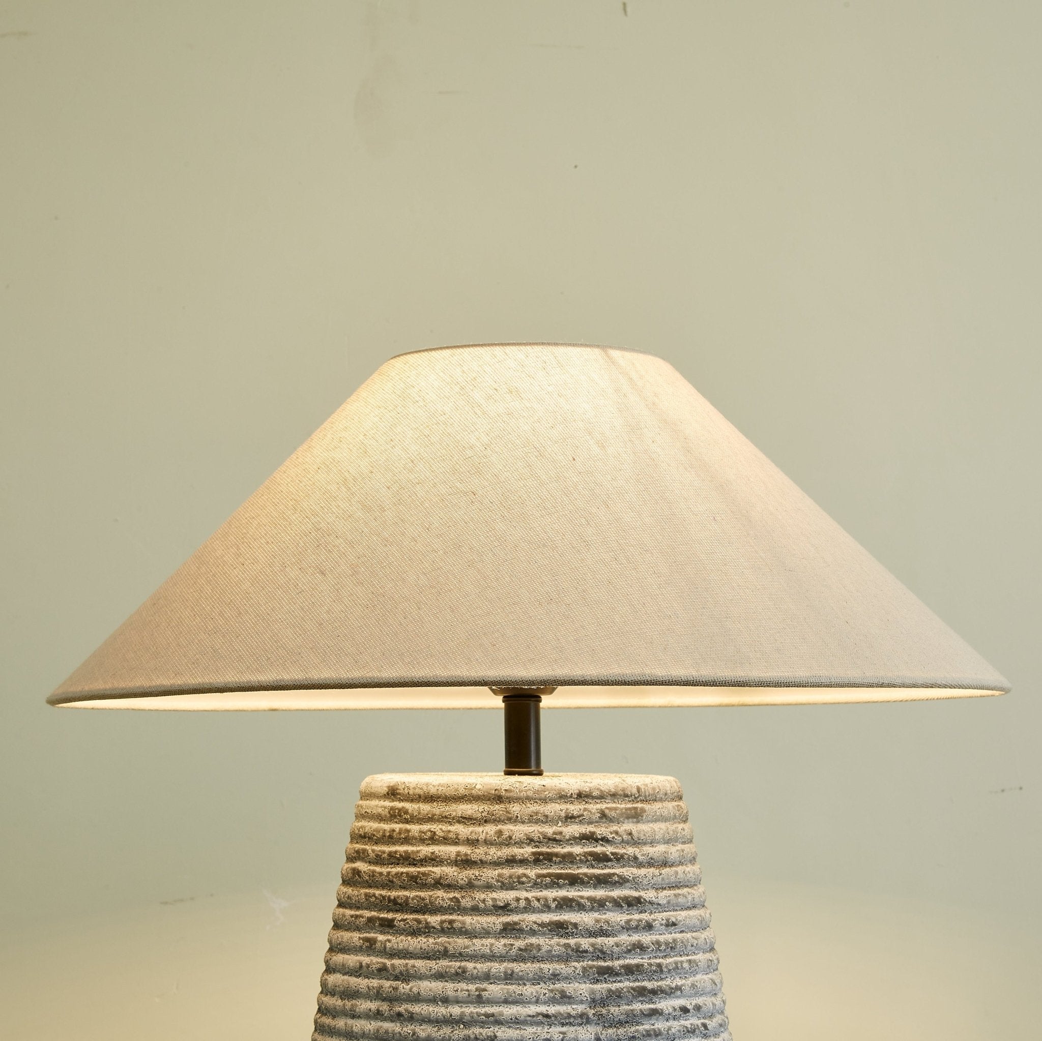 Clarissa Clear Fabric Table Lamp - Letslighting