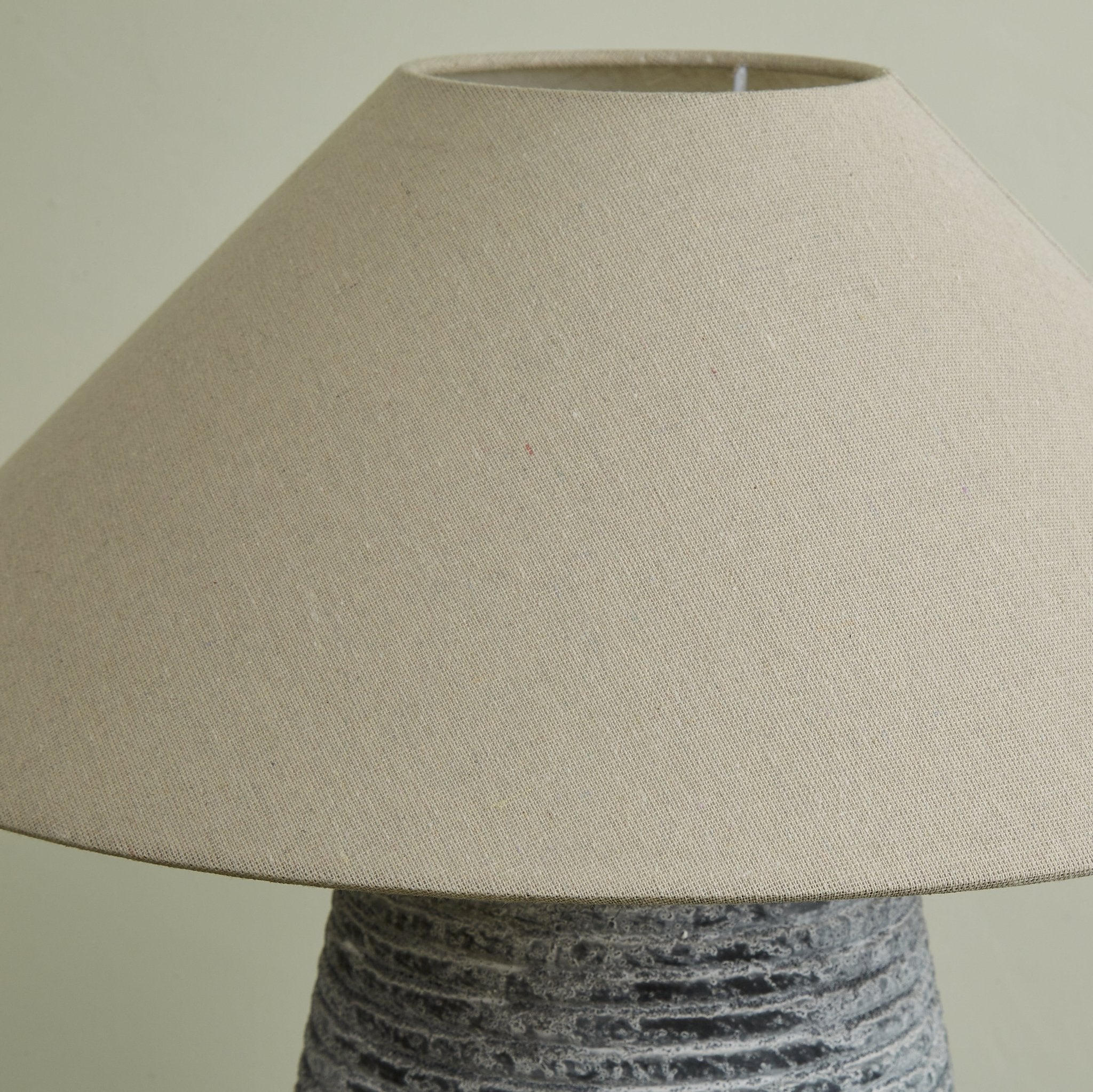 Clarissa Clear Fabric Table Lamp - Letslighting