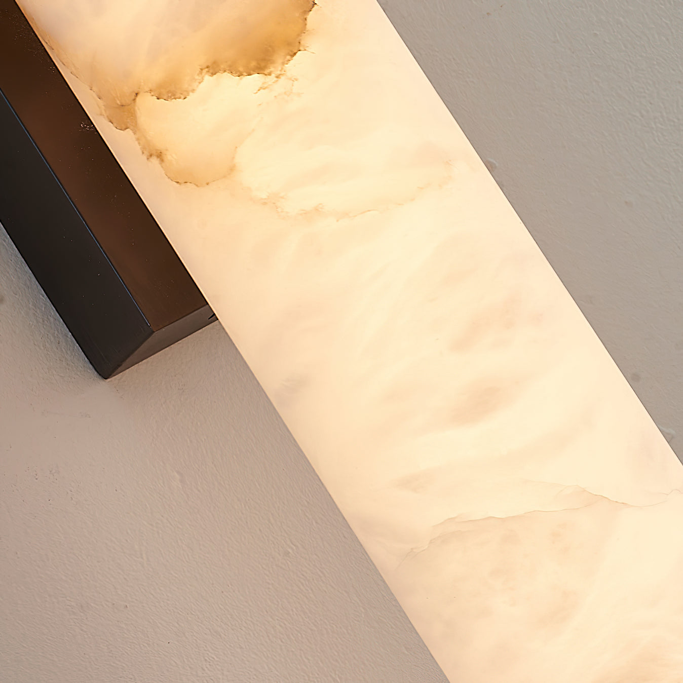 Arcus Elegance Brass Alabaster Sconce Wall Lamp - Letslighting
