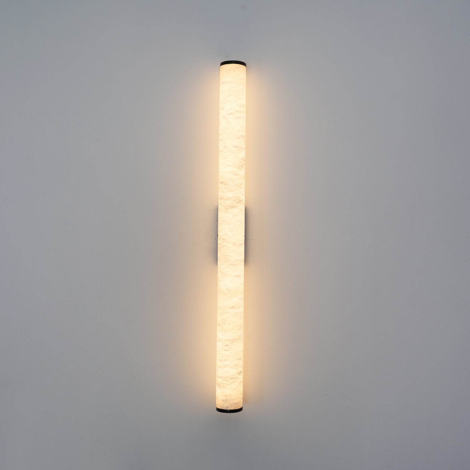 Kristy Alabaster Vertical Cylindrical Wall Lamp - Letslighting