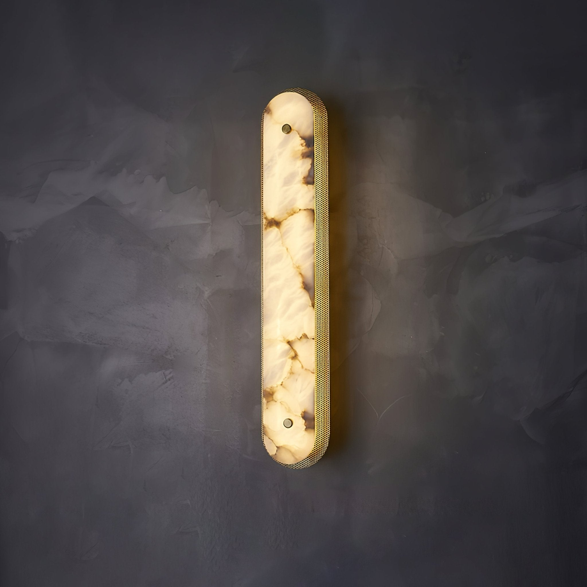 Erthee Linear Alabaster Wall Light