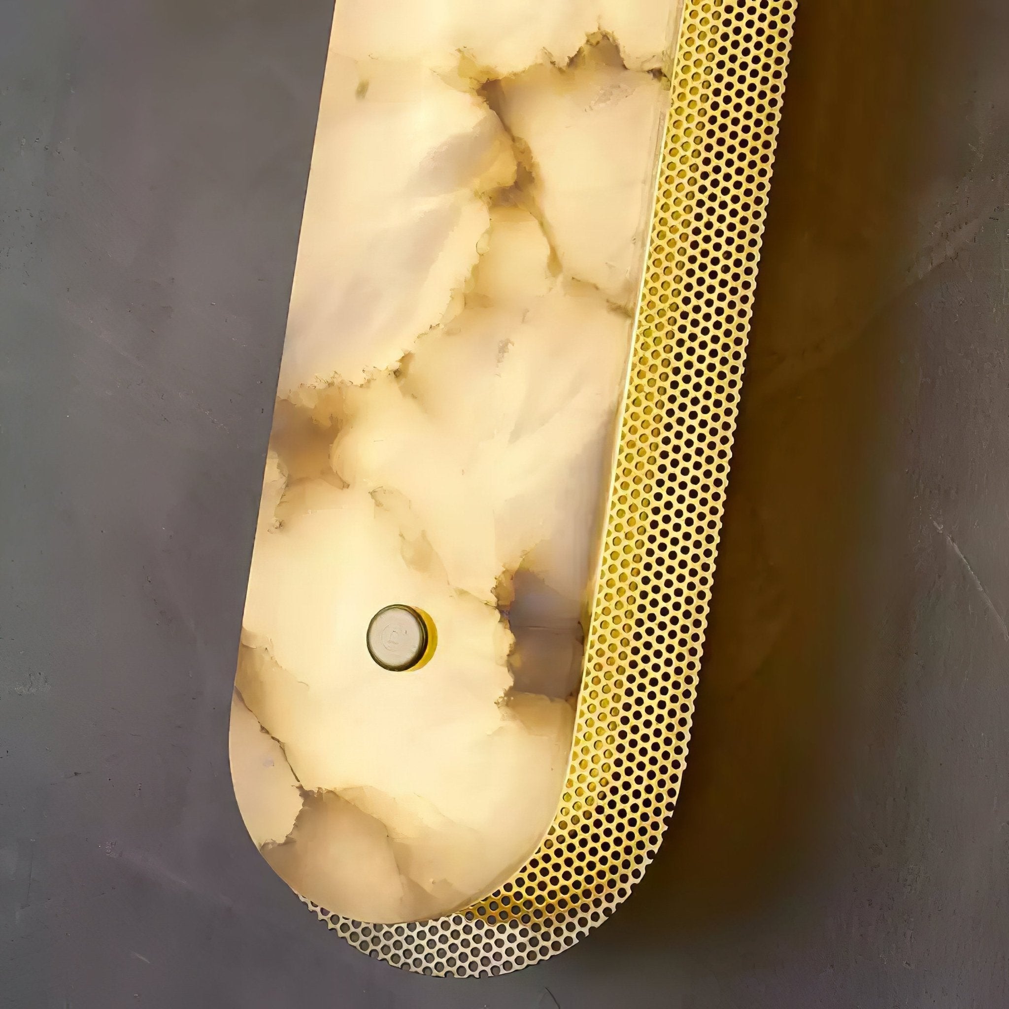 Erthee Linear Alabaster Wall Light