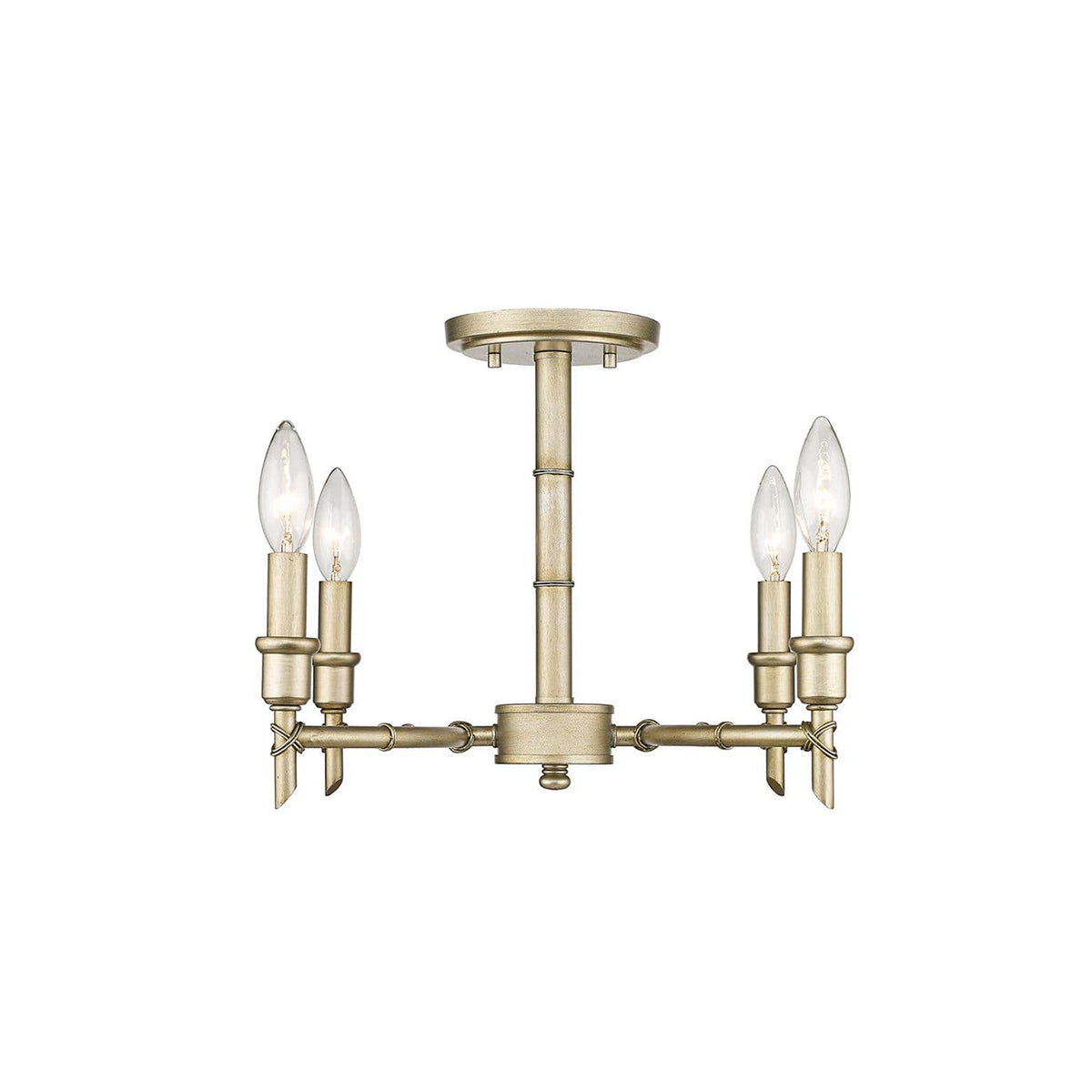 Jetset Vintage Industrial Luxury Brass Chandelier - Letslighting