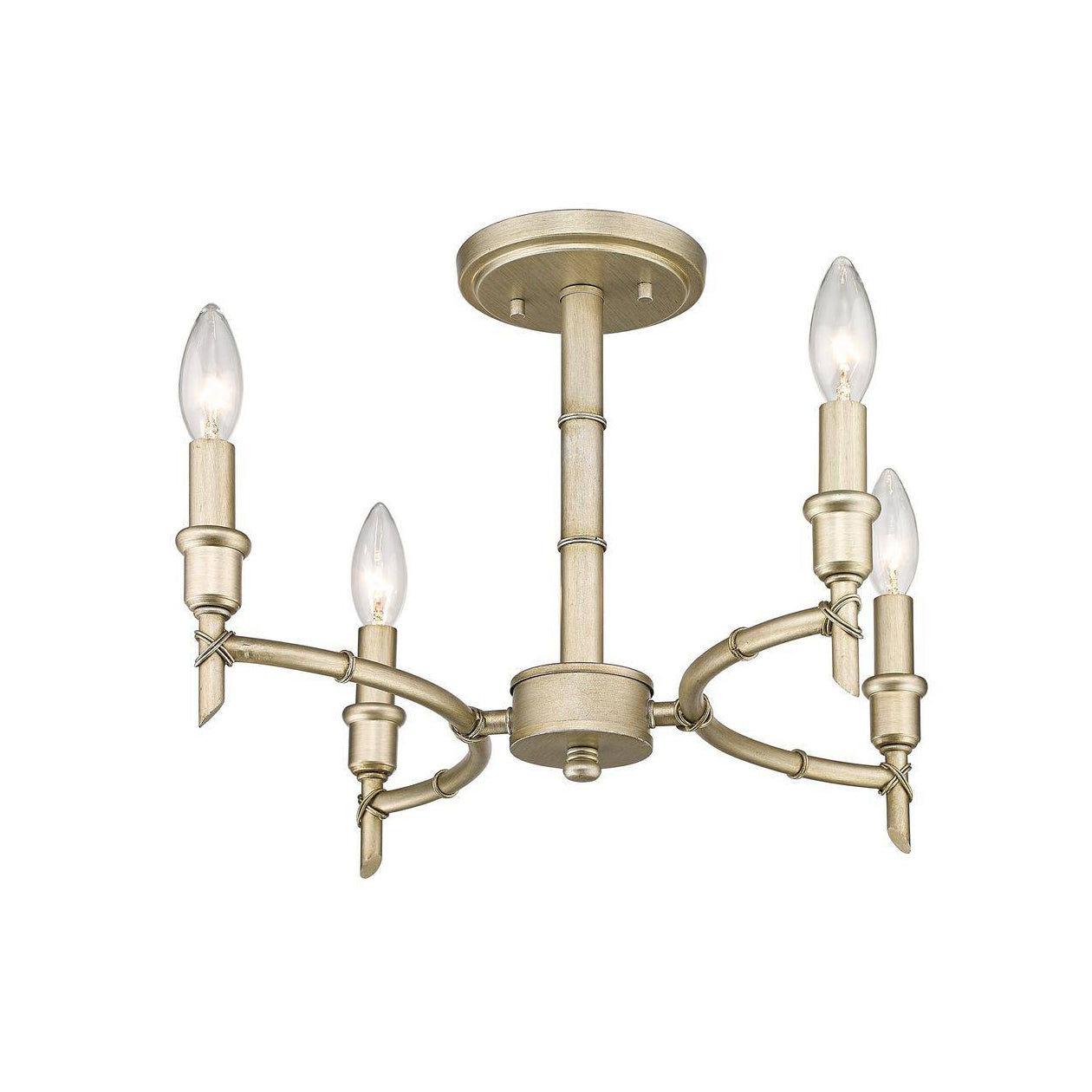 Jetset Vintage Industrial Luxury Brass Chandelier - Letslighting