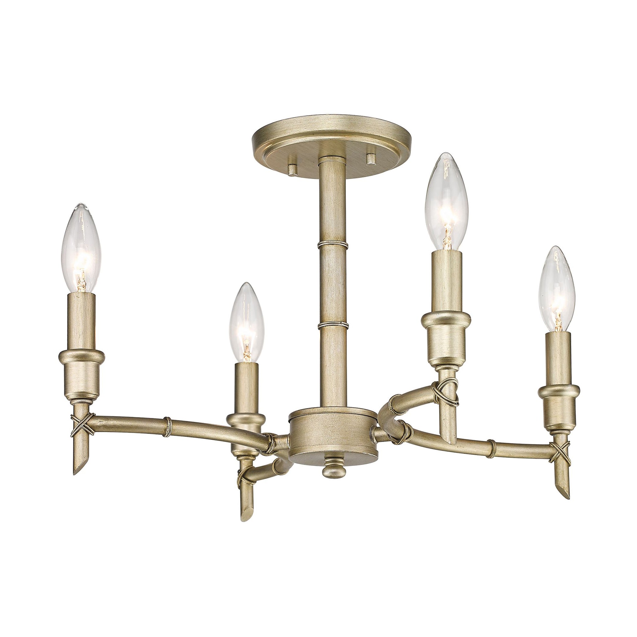 Jetset Vintage Industrial Luxury Brass Chandelier - Letslighting
