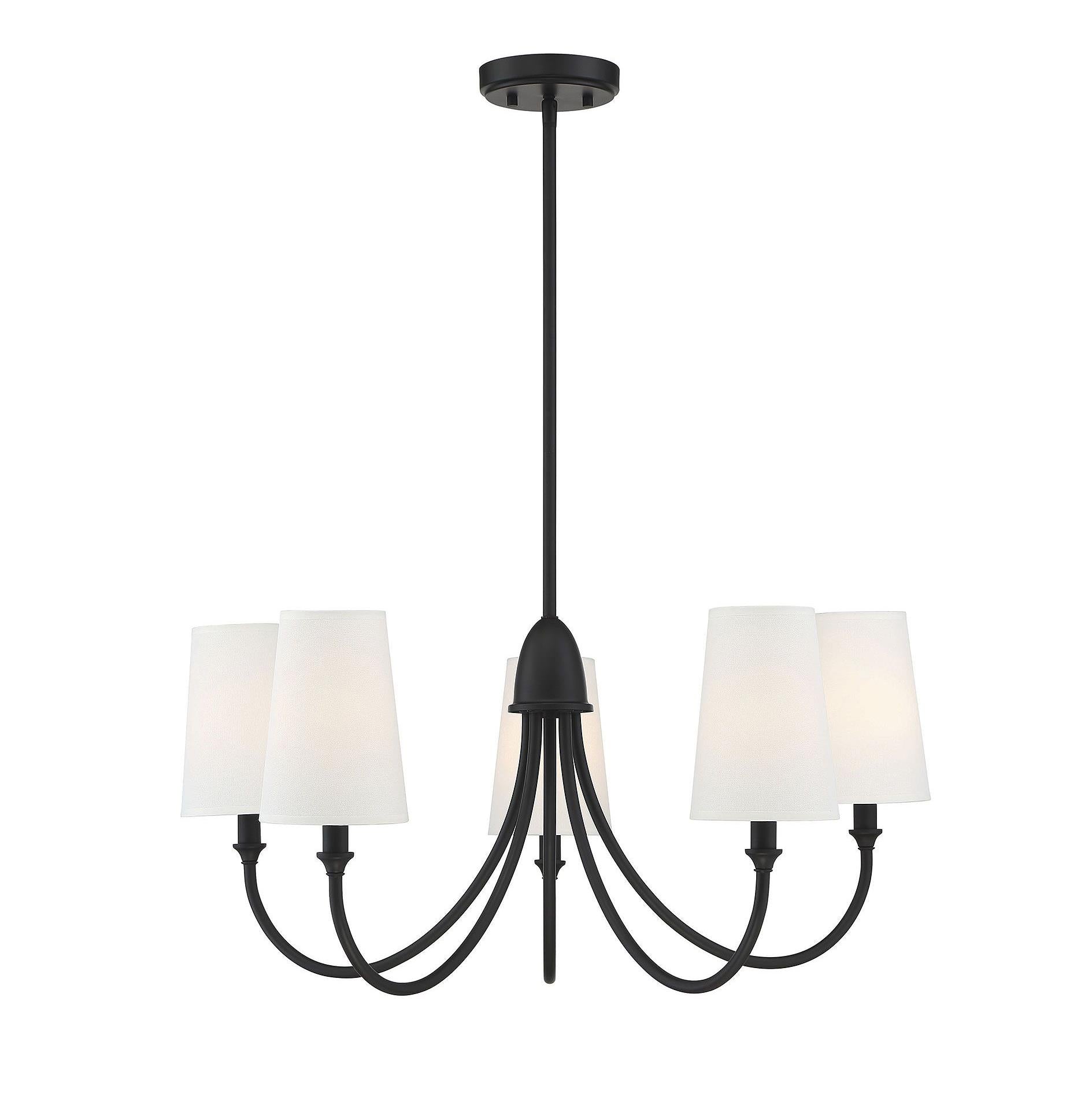 Lumin Premium Vintage Industrial Fabric Chandelier - Letslighting