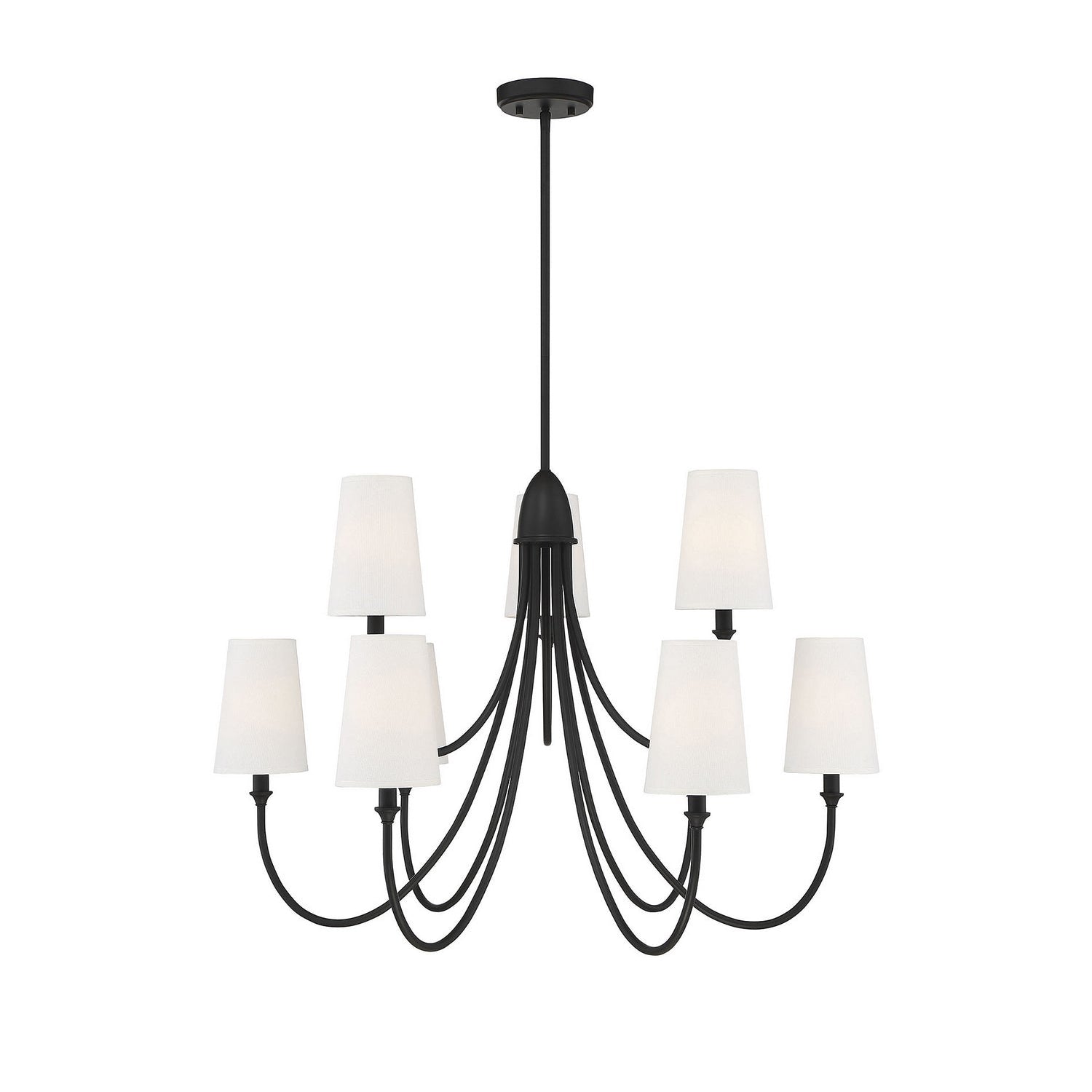 Lumin Premium Vintage Industrial Fabric Chandelier - Letslighting