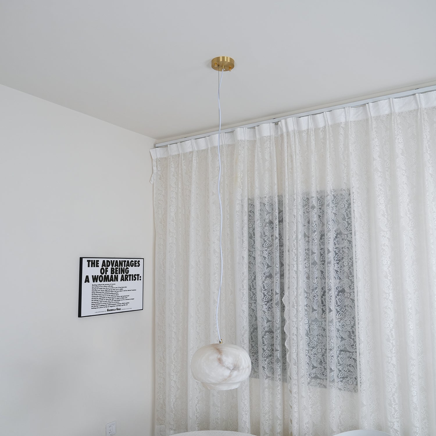 Miroir Modern Minimalist Alabaster Pendant Lamp - Letslighting