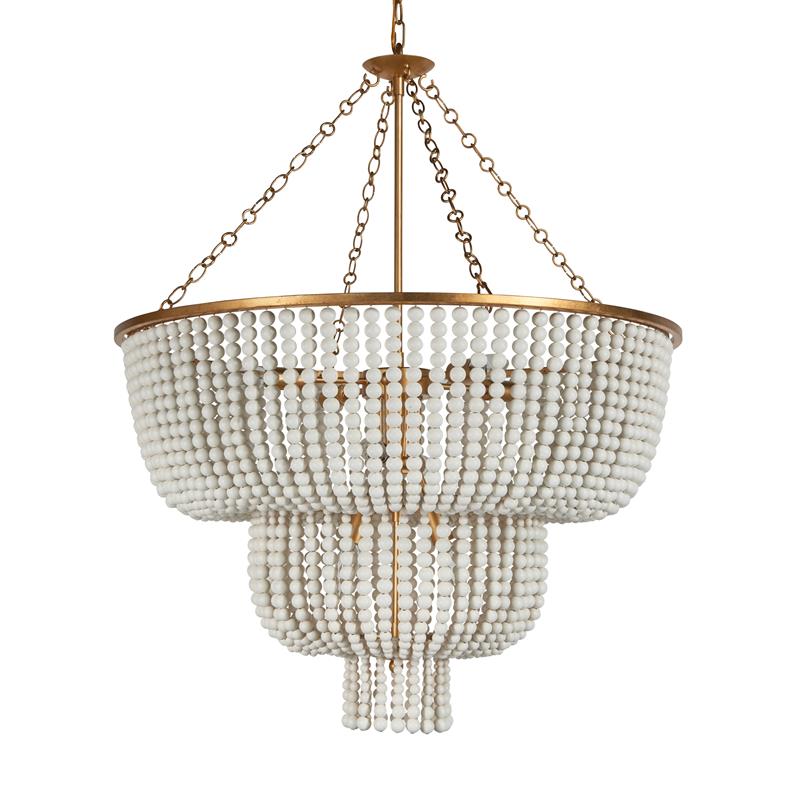 Opal Postmodern Luxury Wooden Chandelier - Letslighting