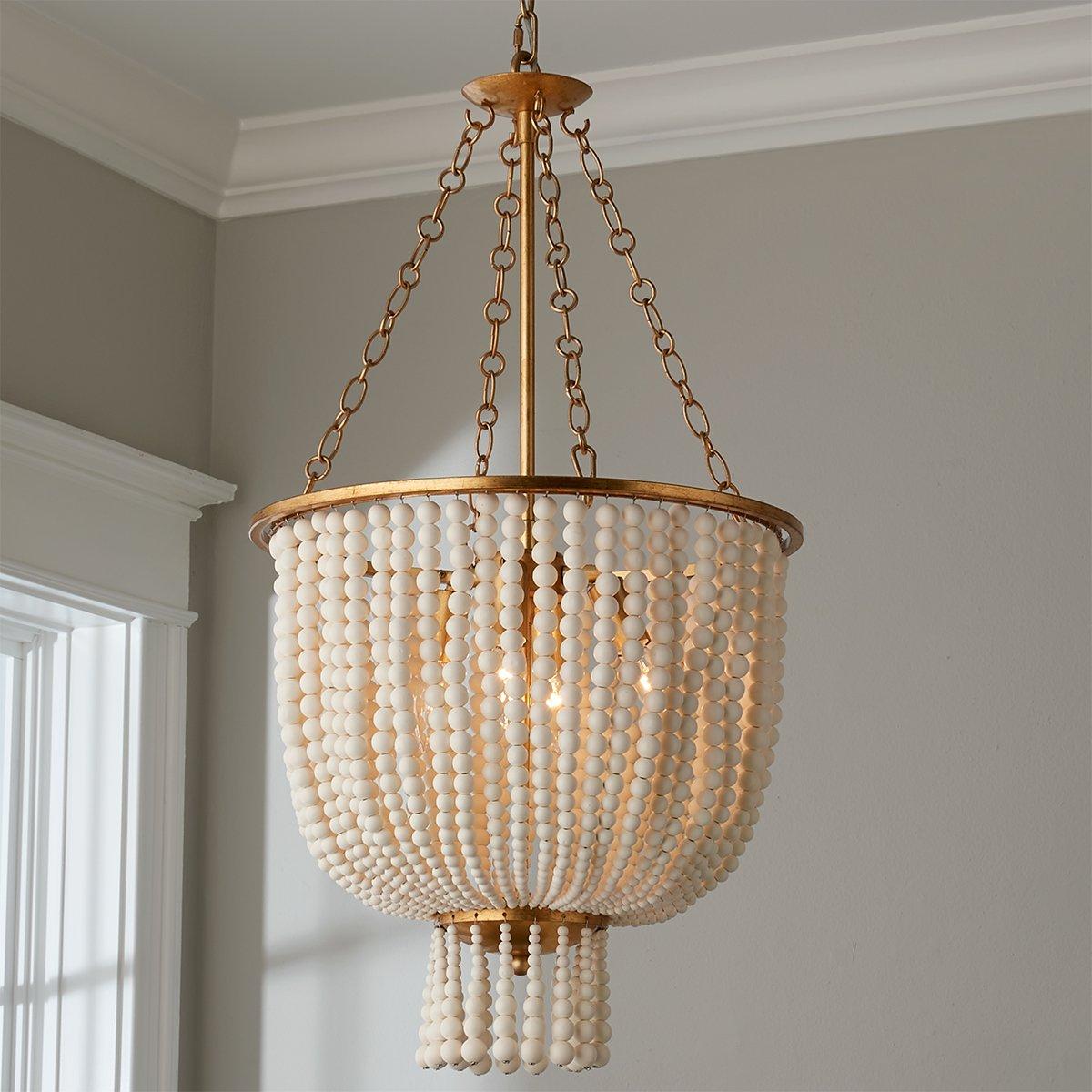 Opal Postmodern Luxury Wooden Chandelier - Letslighting