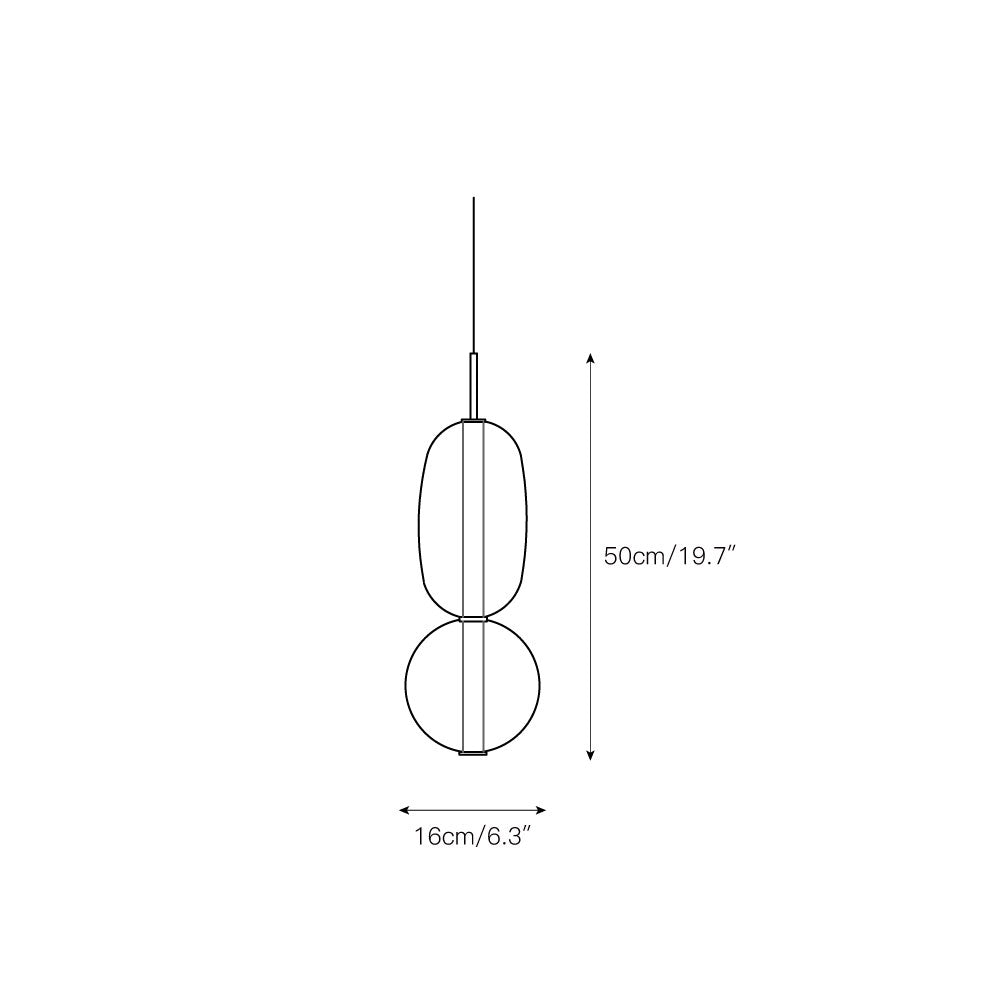 Zodore Premium Art Stained Glass Pendant Lamp - Letslighting