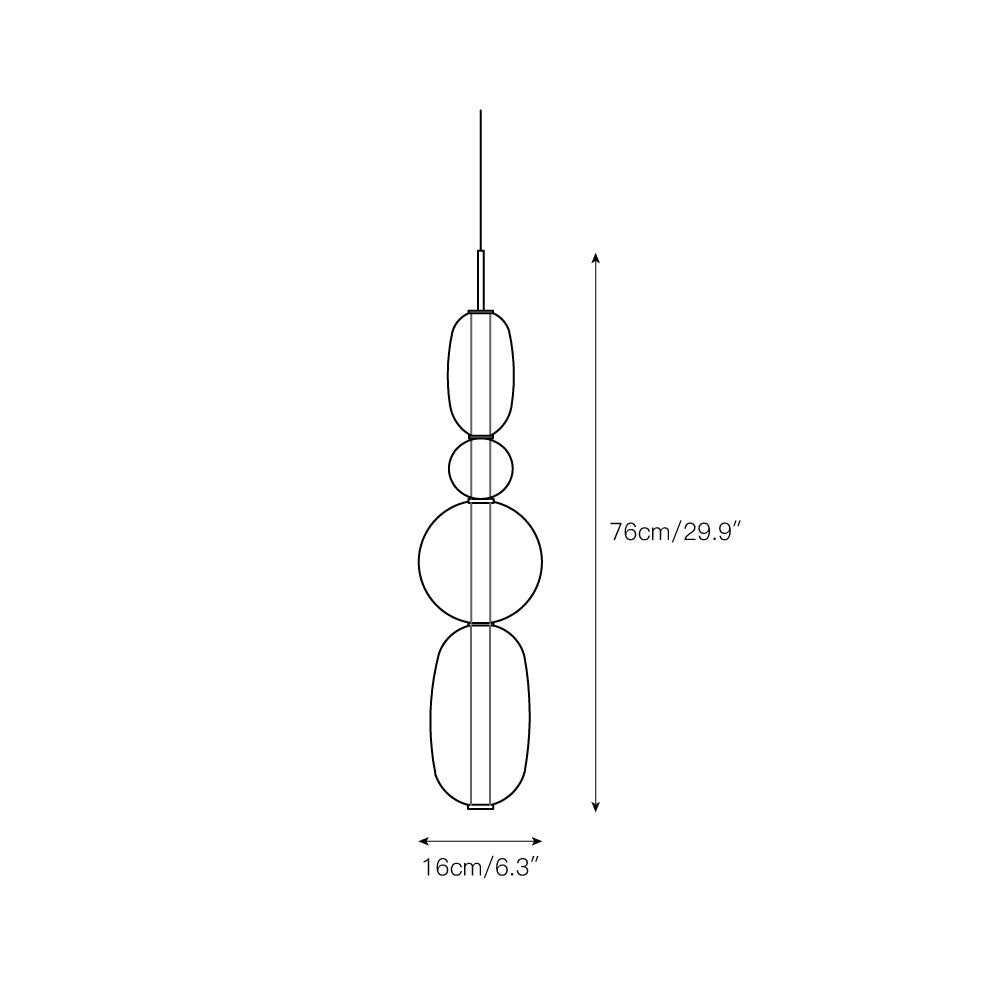 Zodore Premium Art Stained Glass Pendant Lamp - Letslighting