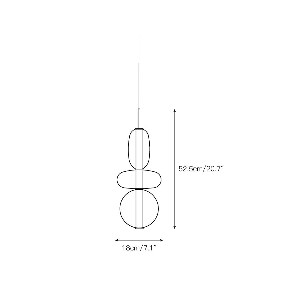 Zodore Premium Art Stained Glass Pendant Lamp - Letslighting