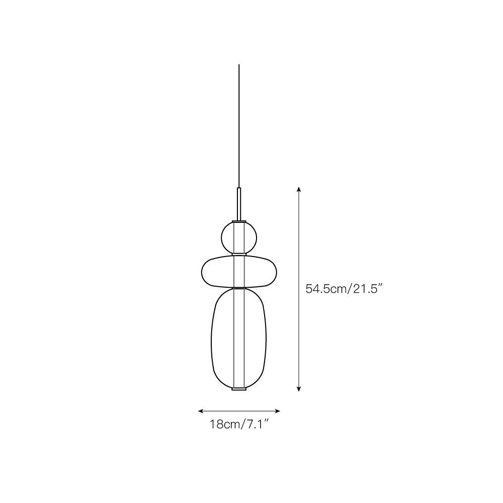 Zodore Premium Art Stained Glass Pendant Lamp - Letslighting