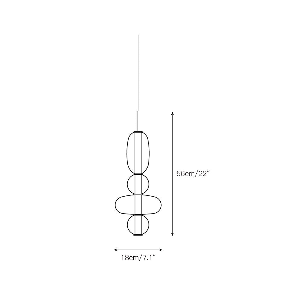 Zodore Premium Art Stained Glass Pendant Lamp - Letslighting
