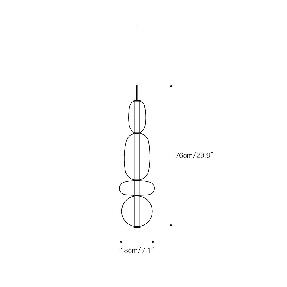 Zodore Premium Art Stained Glass Pendant Lamp - Letslighting