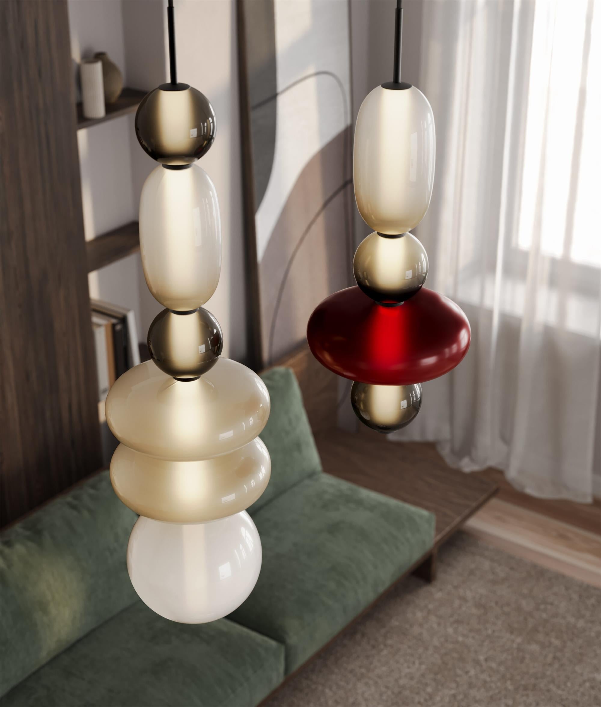 Cunorara Premium Art Stained Glass Chandelier - Letslighting