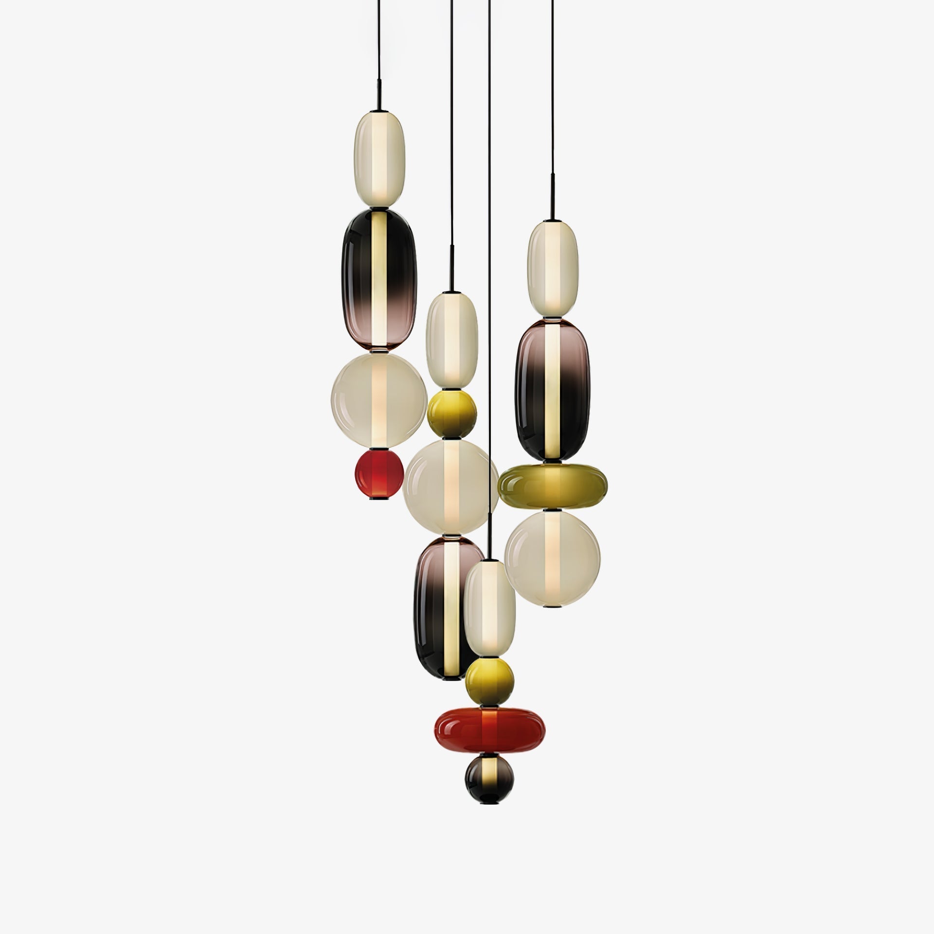 Noxic Glass Acrylic Artistic Pendant Light - Letslighting