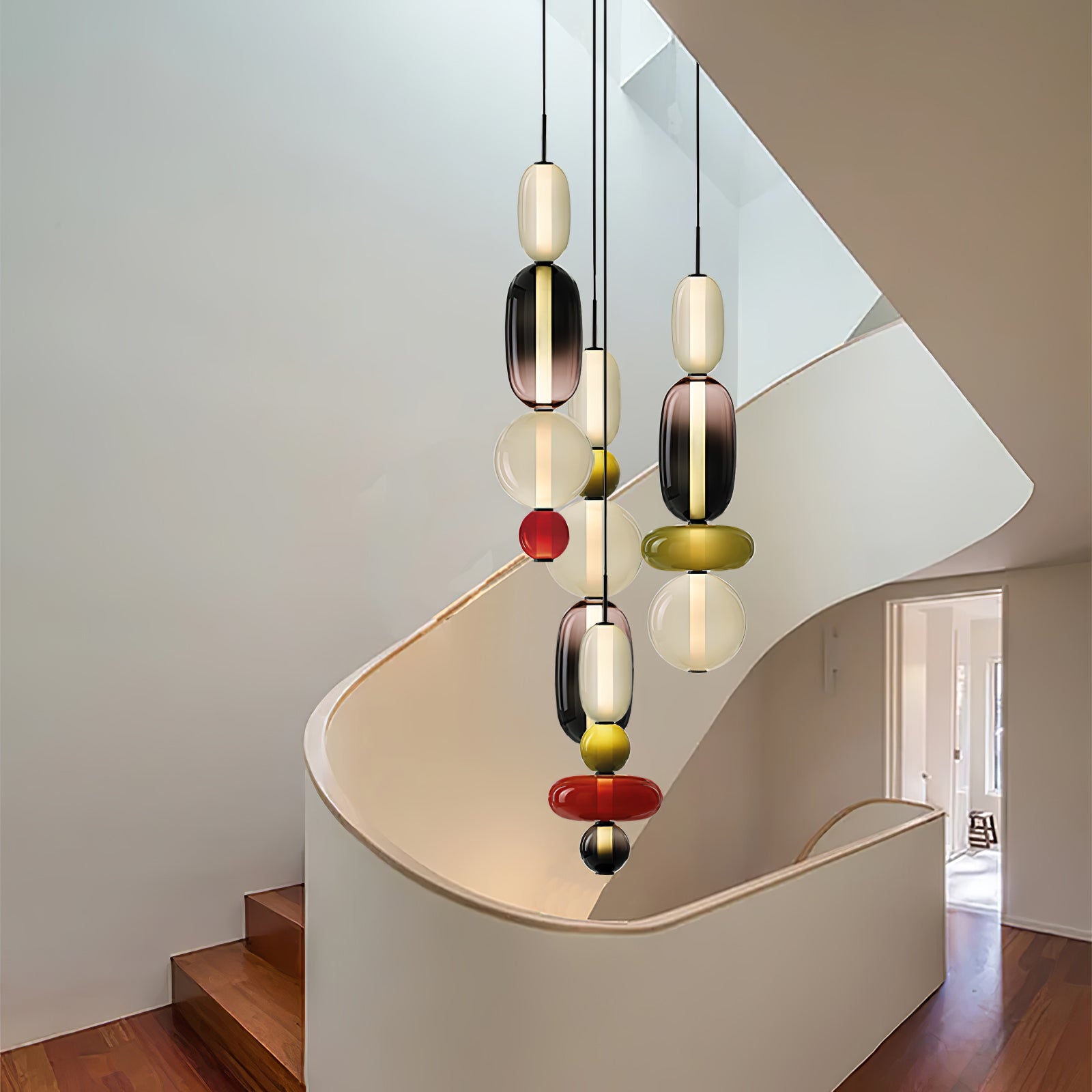 Noxic Glass Acrylic Artistic Pendant Light - Letslighting