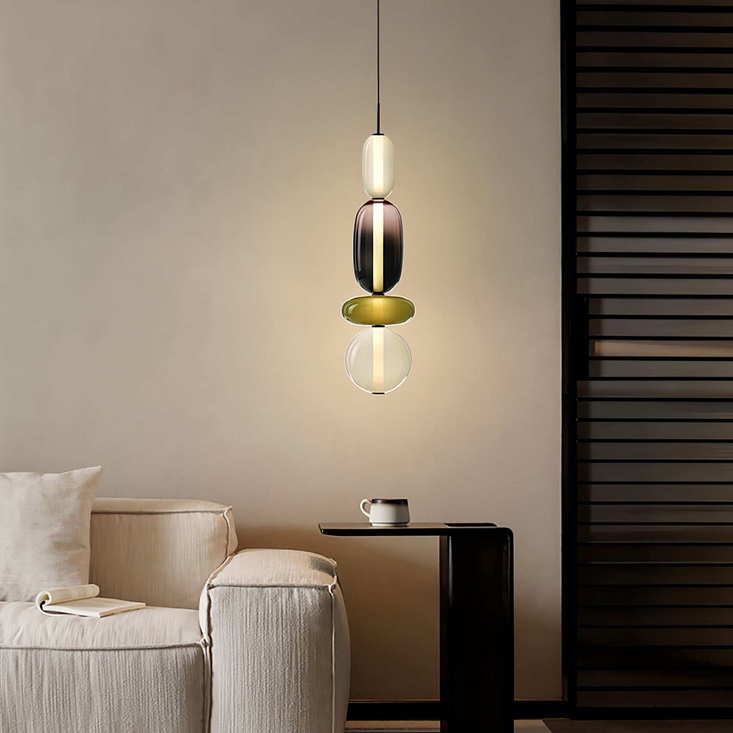 Noxic Glass Acrylic Artistic Pendant Light - Letslighting