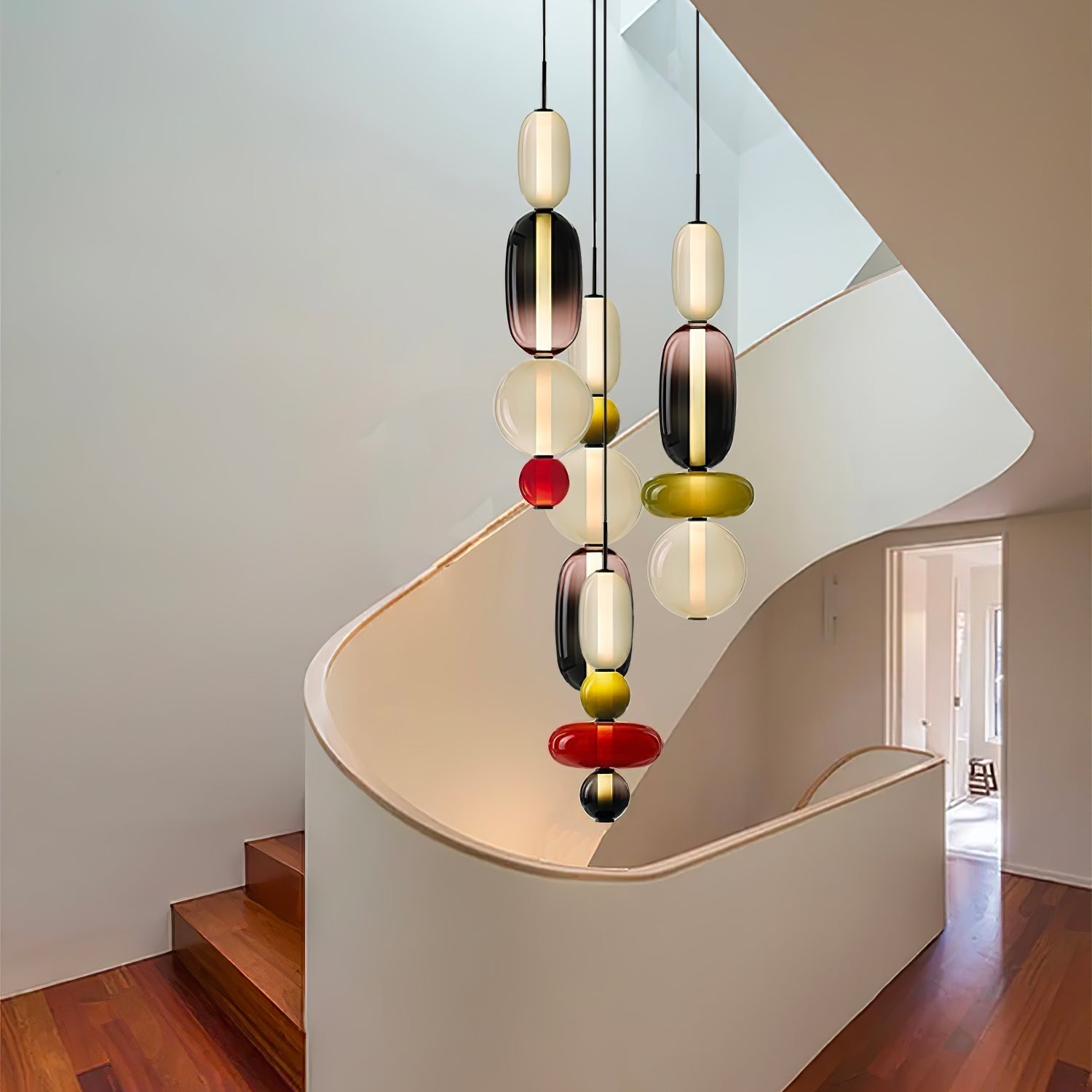 Noxic Glass Acrylic Artistic Pendant Light - Letslighting