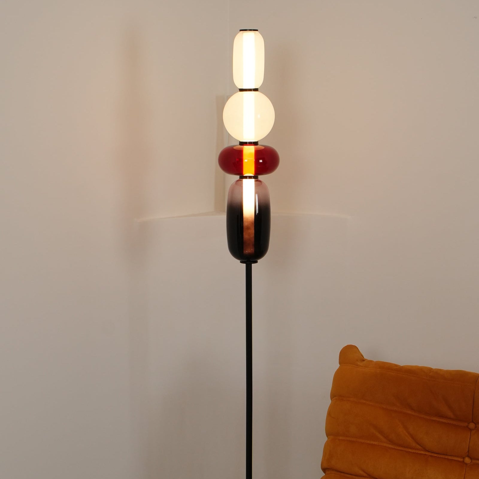 Lustra Floor Light Candiedplayful Glass - Letslighting