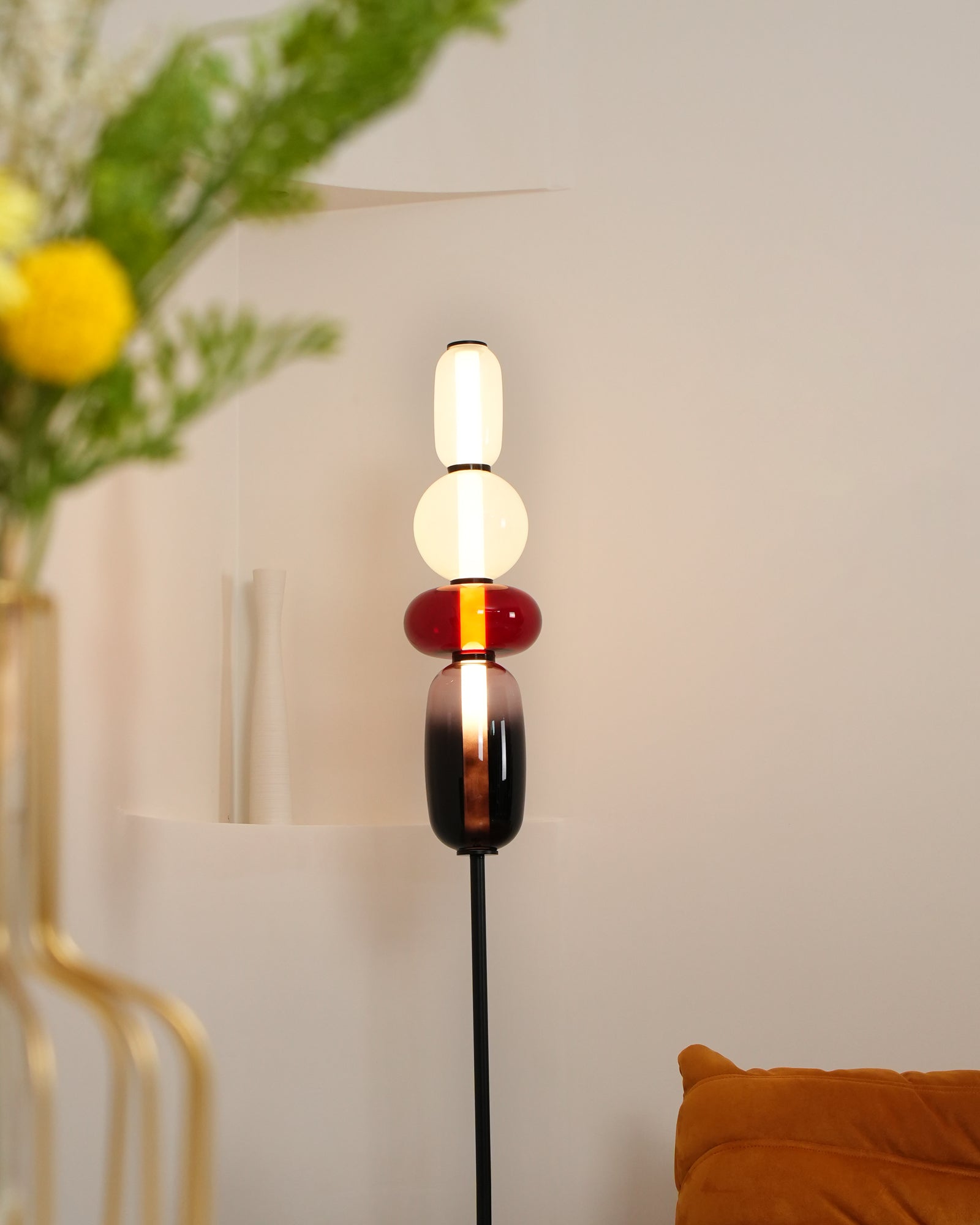 Lustra Floor Light Candiedplayful Glass - Letslighting