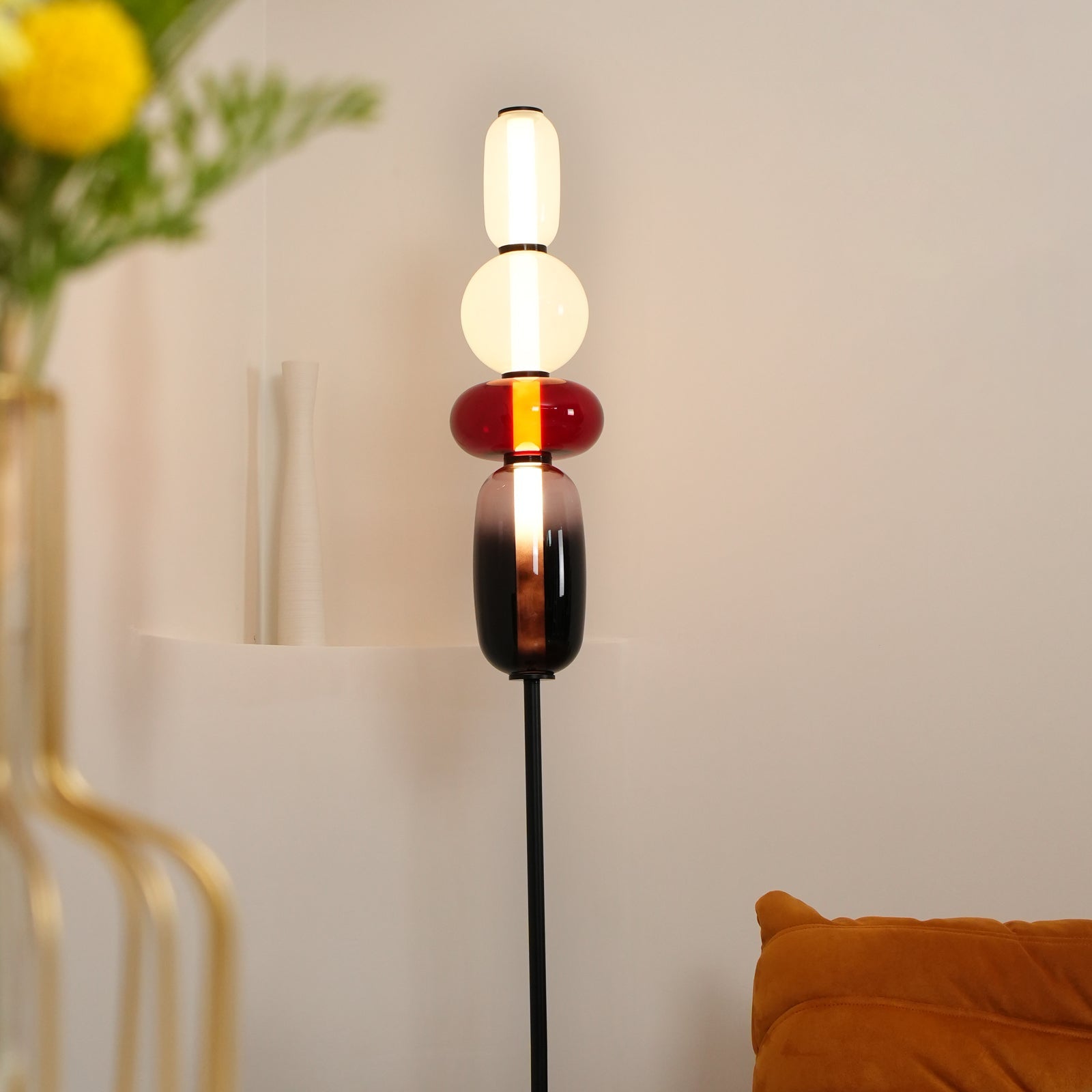 Lustra Floor Light Candiedplayful Glass - Letslighting