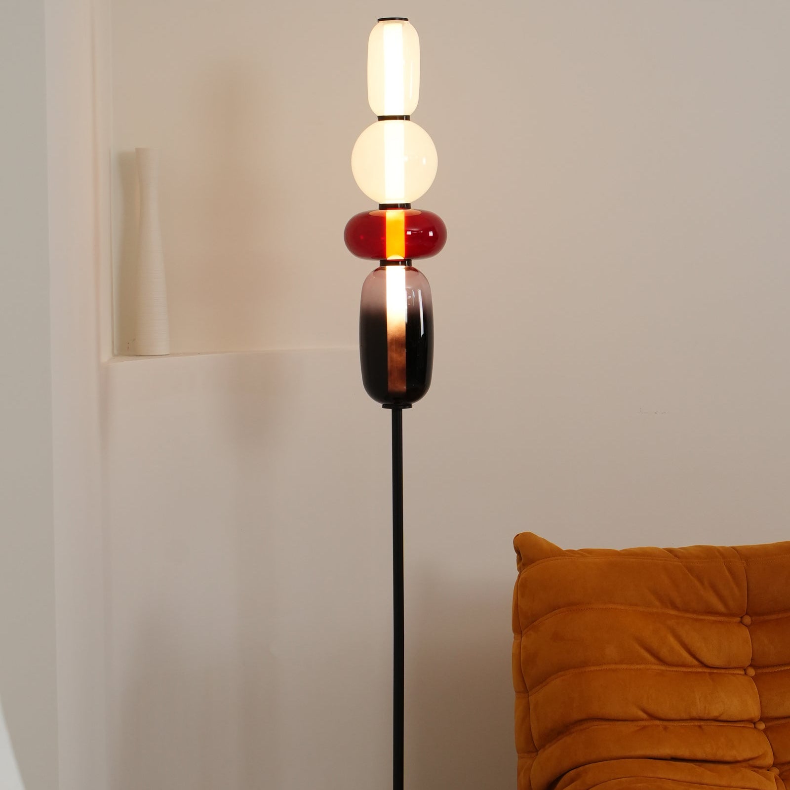 Lustra Floor Light Candiedplayful Glass - Letslighting