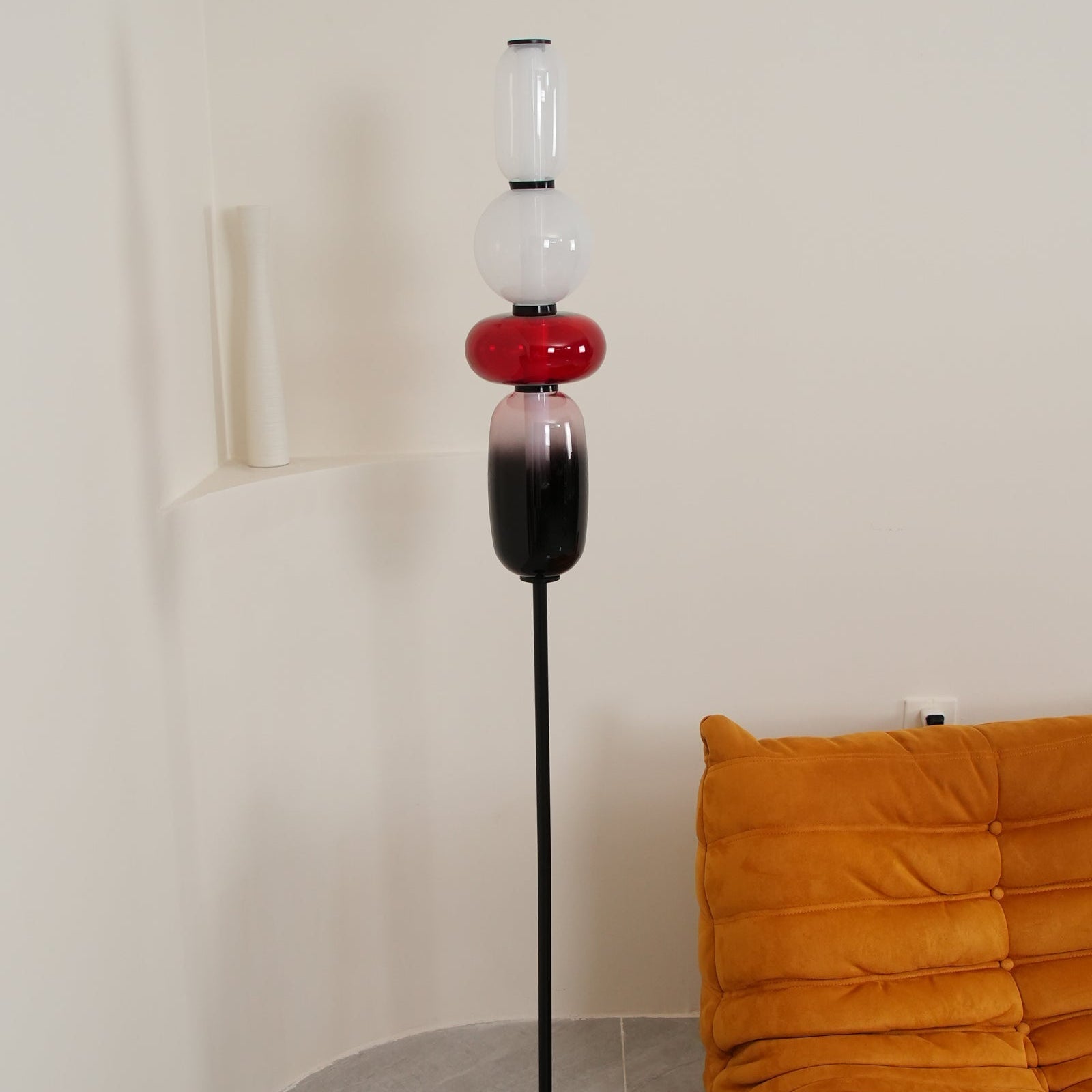 Lustra Floor Light Candiedplayful Glass - Letslighting