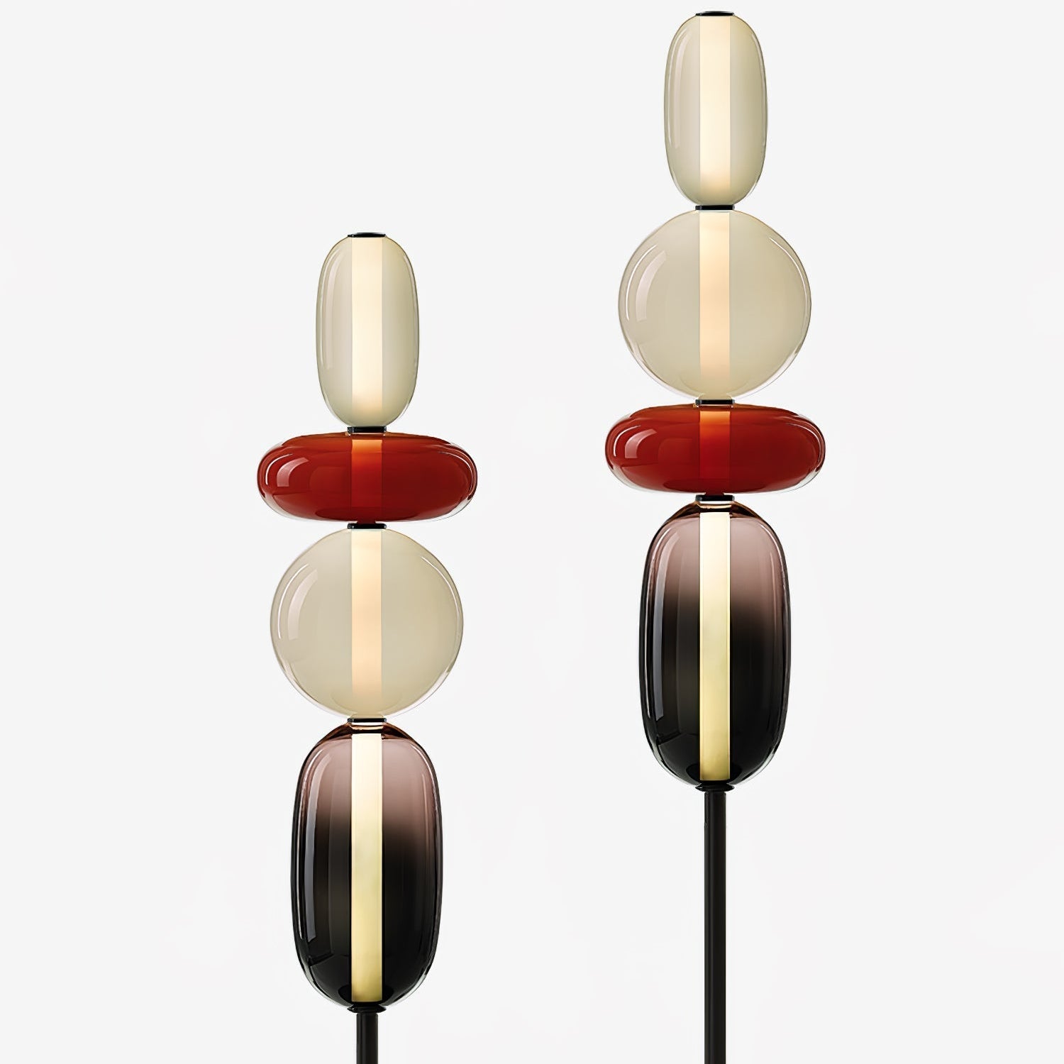 Lustra Floor Light Candiedplayful Glass - Letslighting