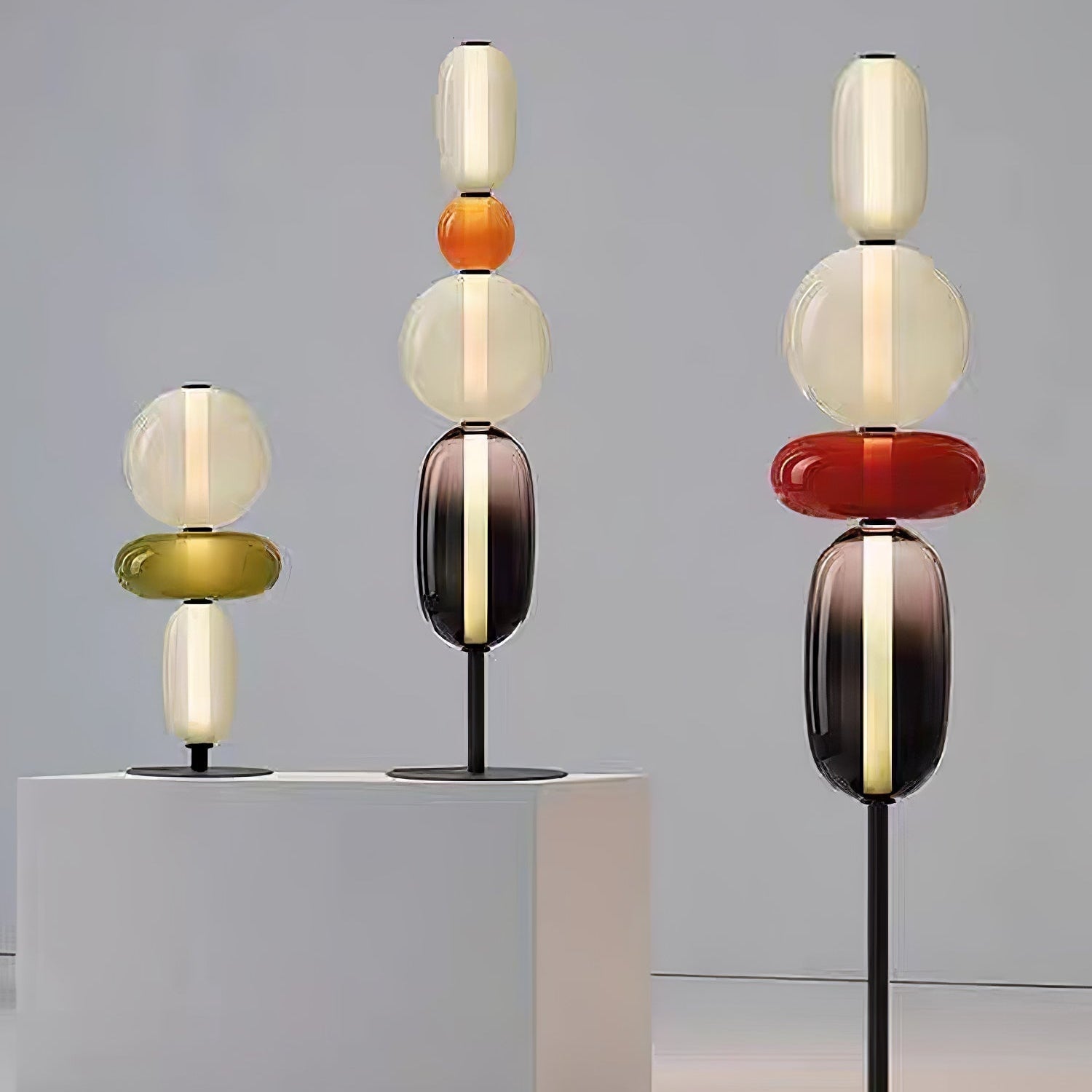 Lustra Floor Light Candiedplayful Glass - Letslighting