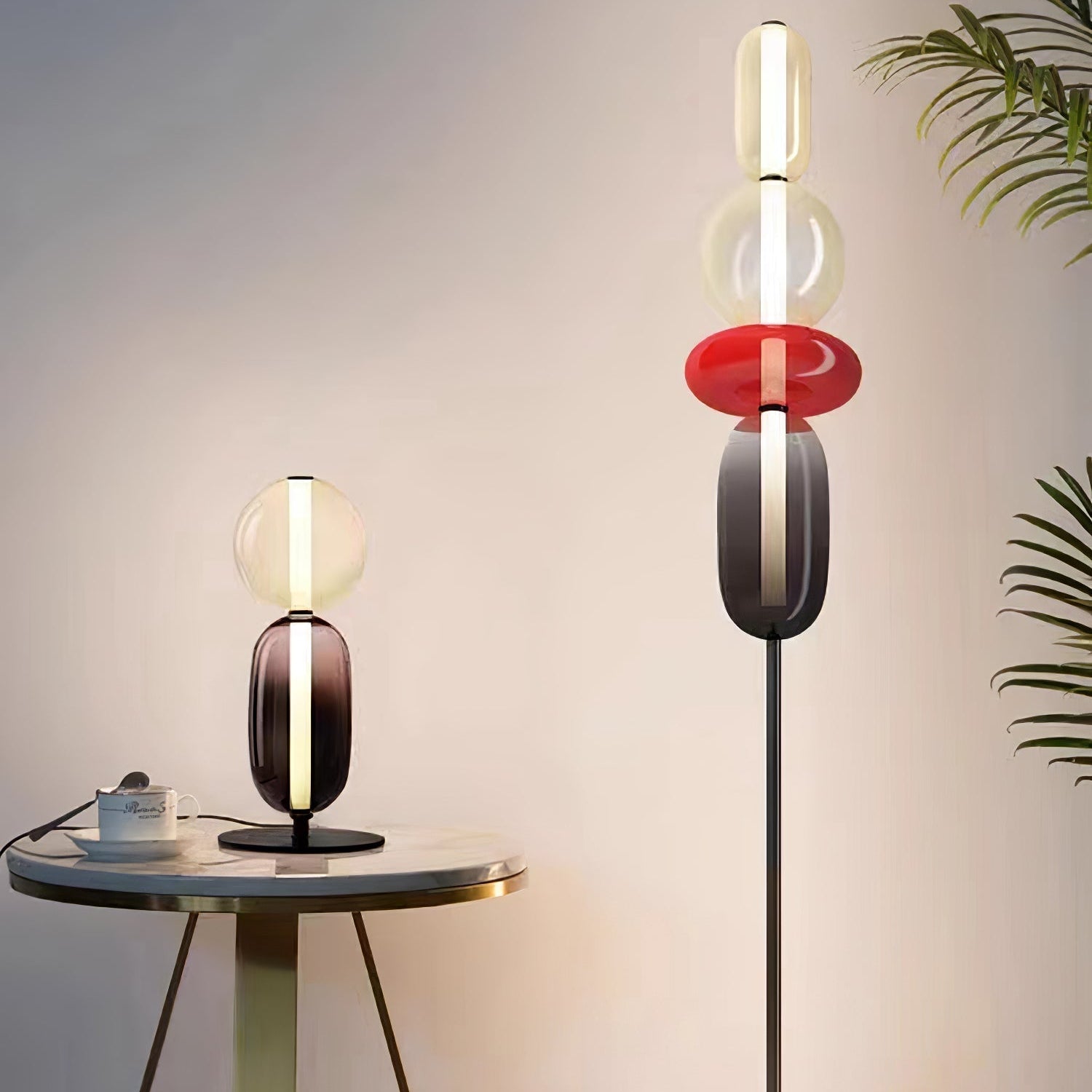 Lustra Floor Light Candiedplayful Glass - Letslighting