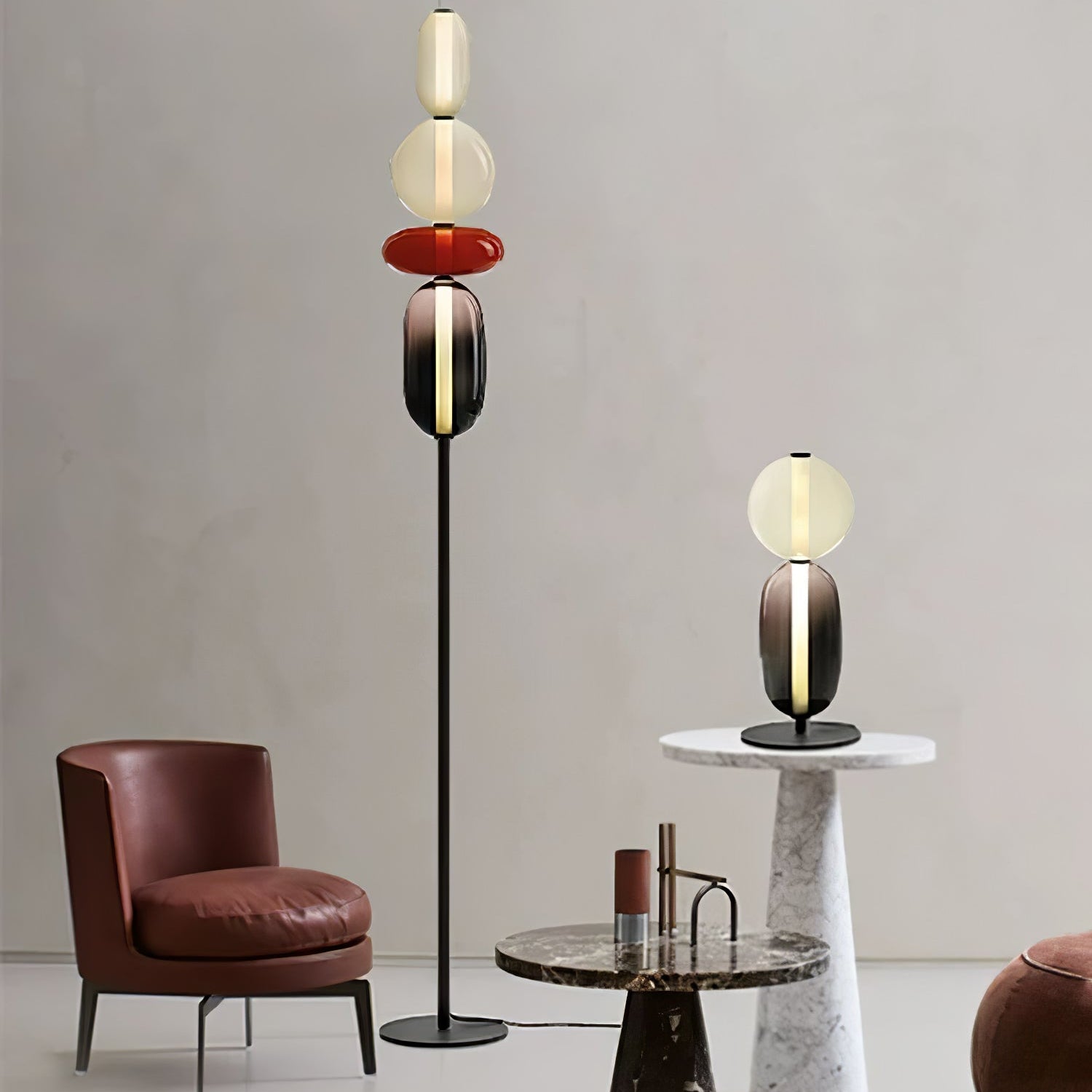 Lustra Floor Light Candiedplayful Glass - Letslighting
