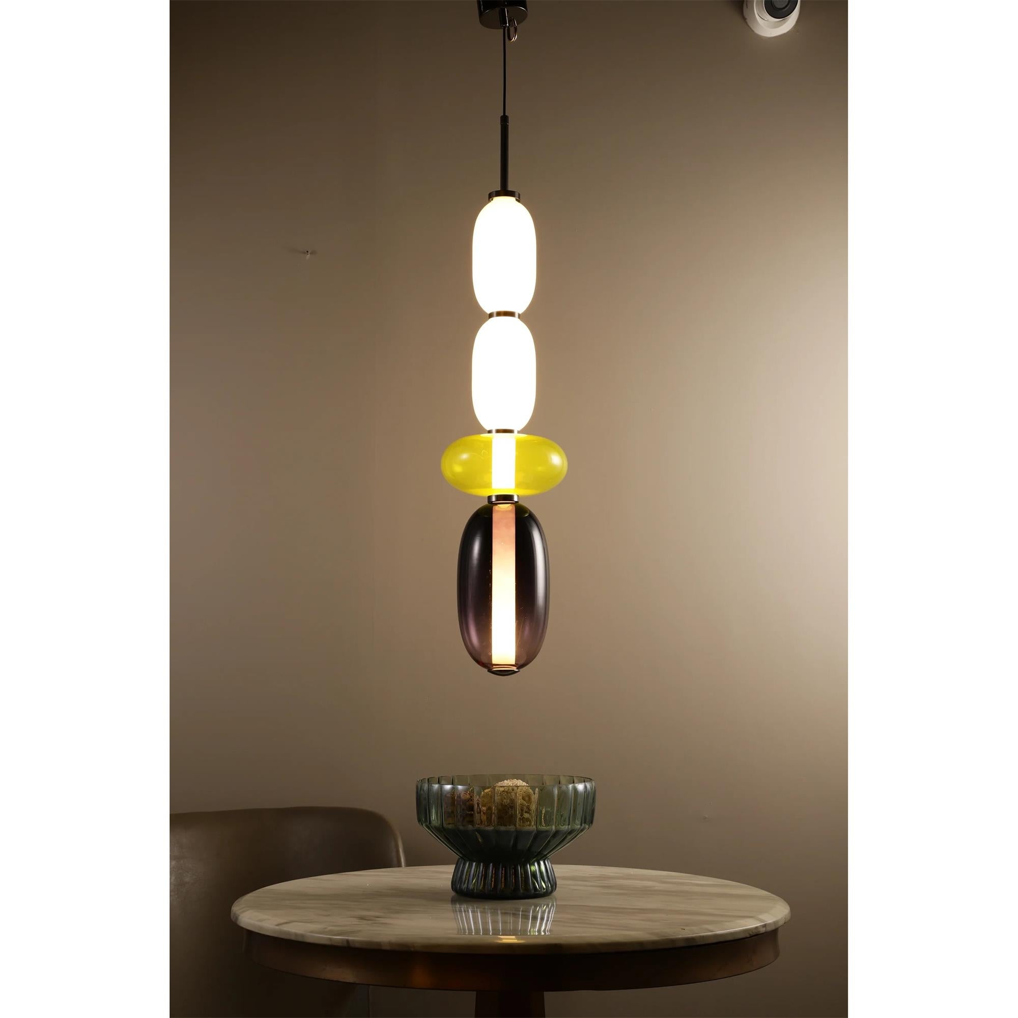 Zodore Premium Art Stained Glass Pendant Lamp - Letslighting